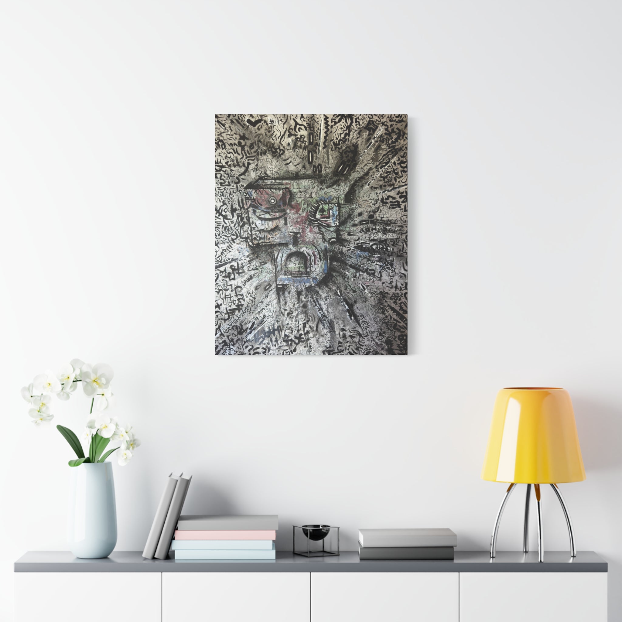 "Glyphcurrent" Print on Canvas (8x10, 16x20, 20x24, 24x30, 30x40)