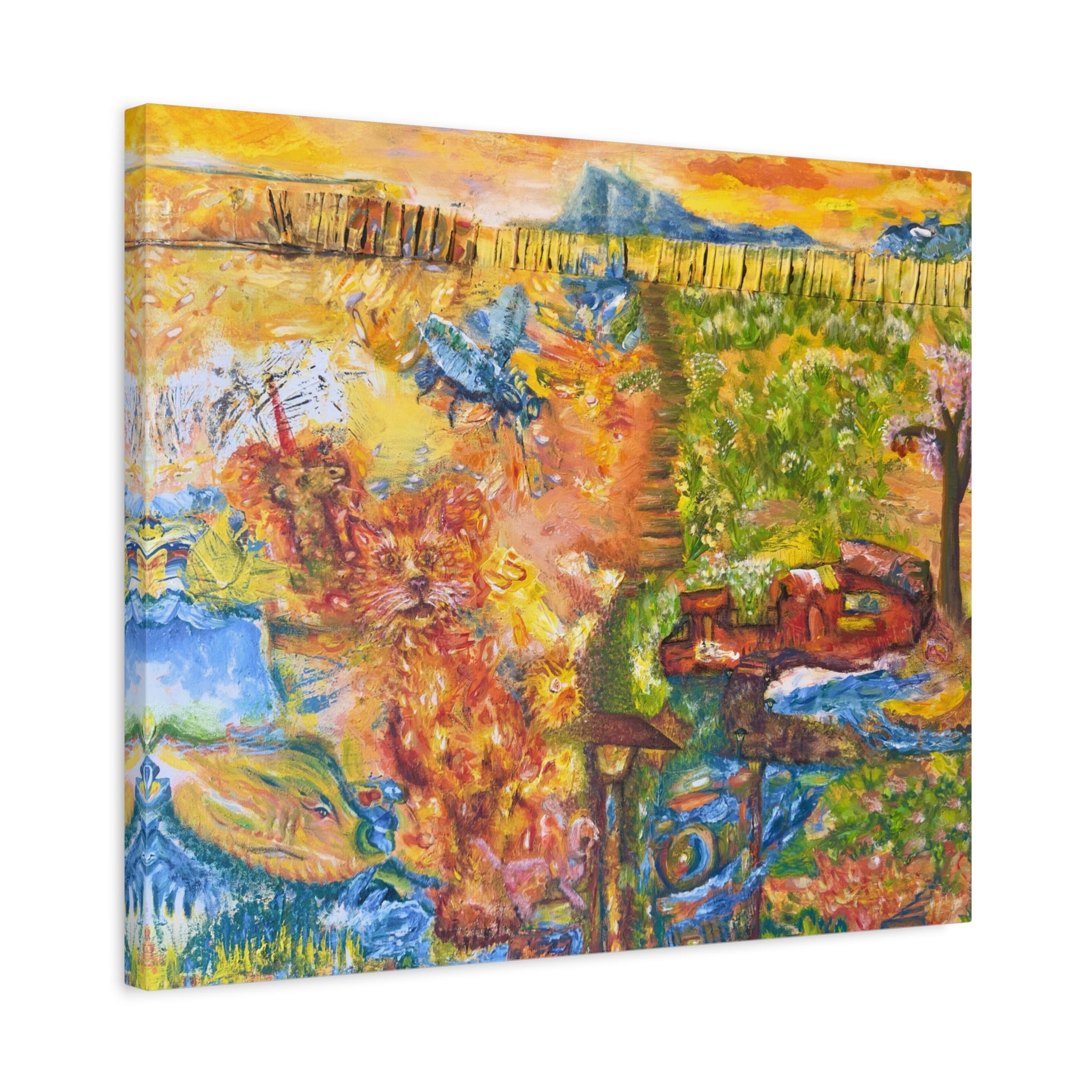 "Lucid's Garden" Print on Canvas (10x8, 20x16, 24x20, 30x24)