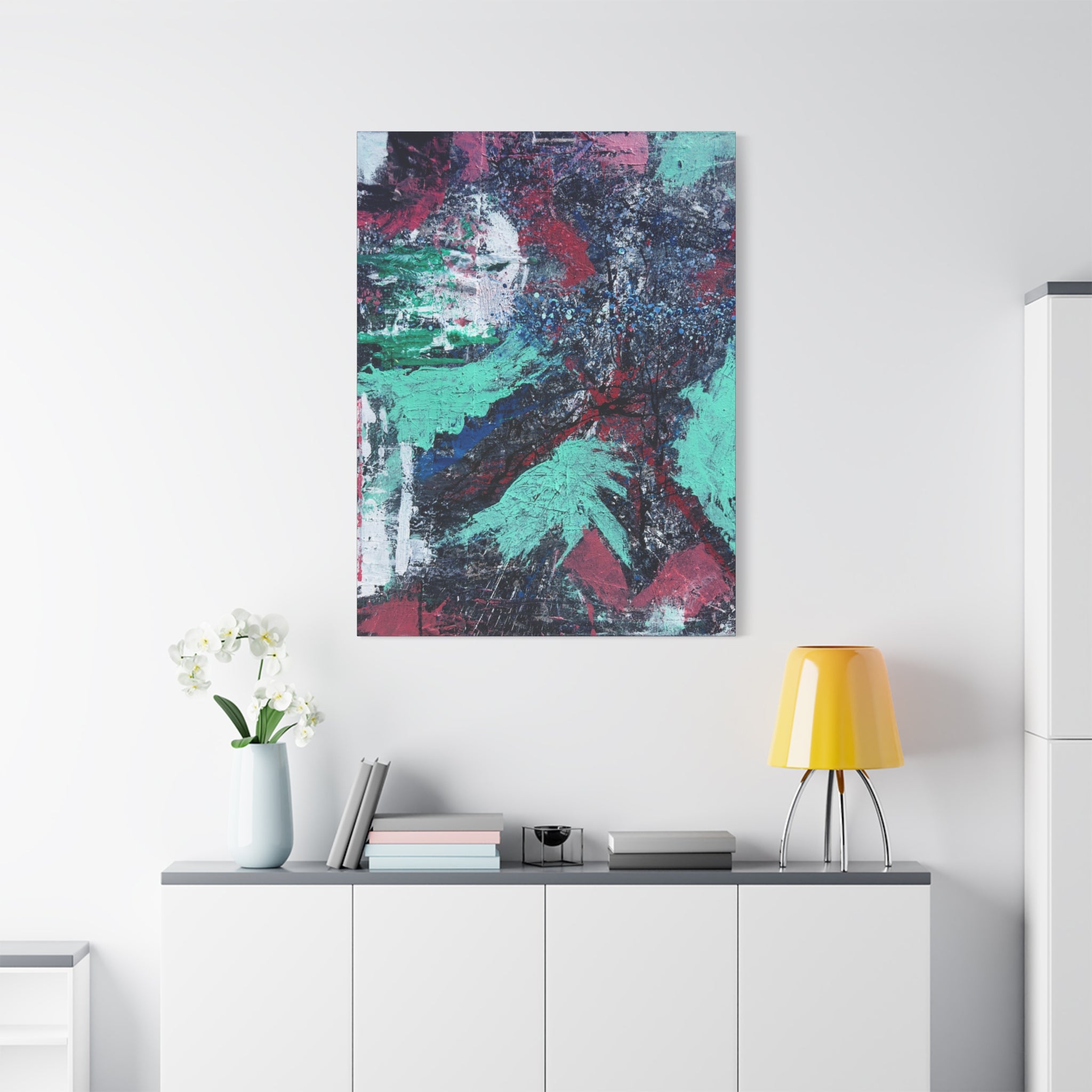 "Ojo-san Leaving" Print on Canvas (8x10, 16x20, 20x24, 24x30, 30x40)