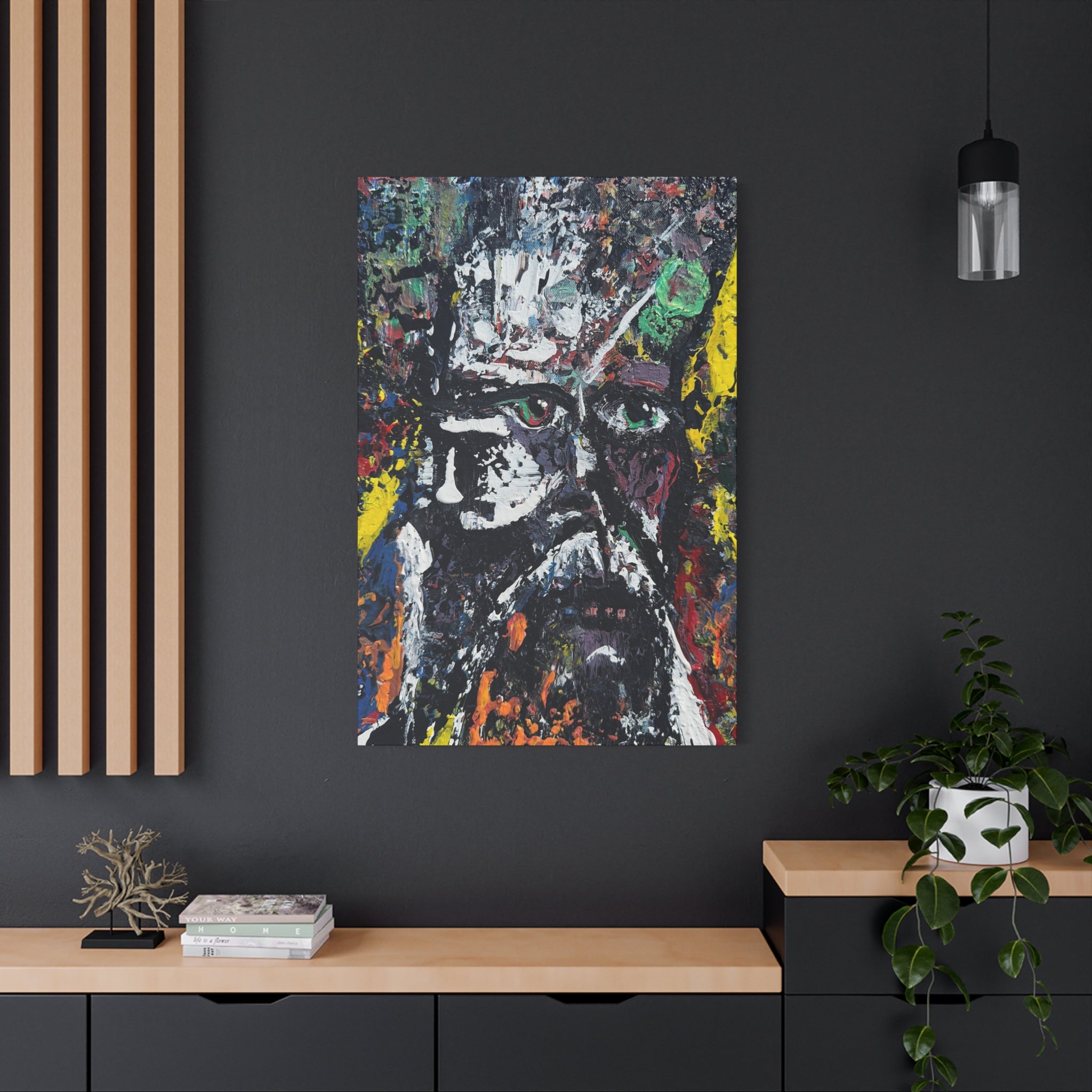 "King & Queen" Print on Canvas (12x18, 16x24, 20x30, 24x36)