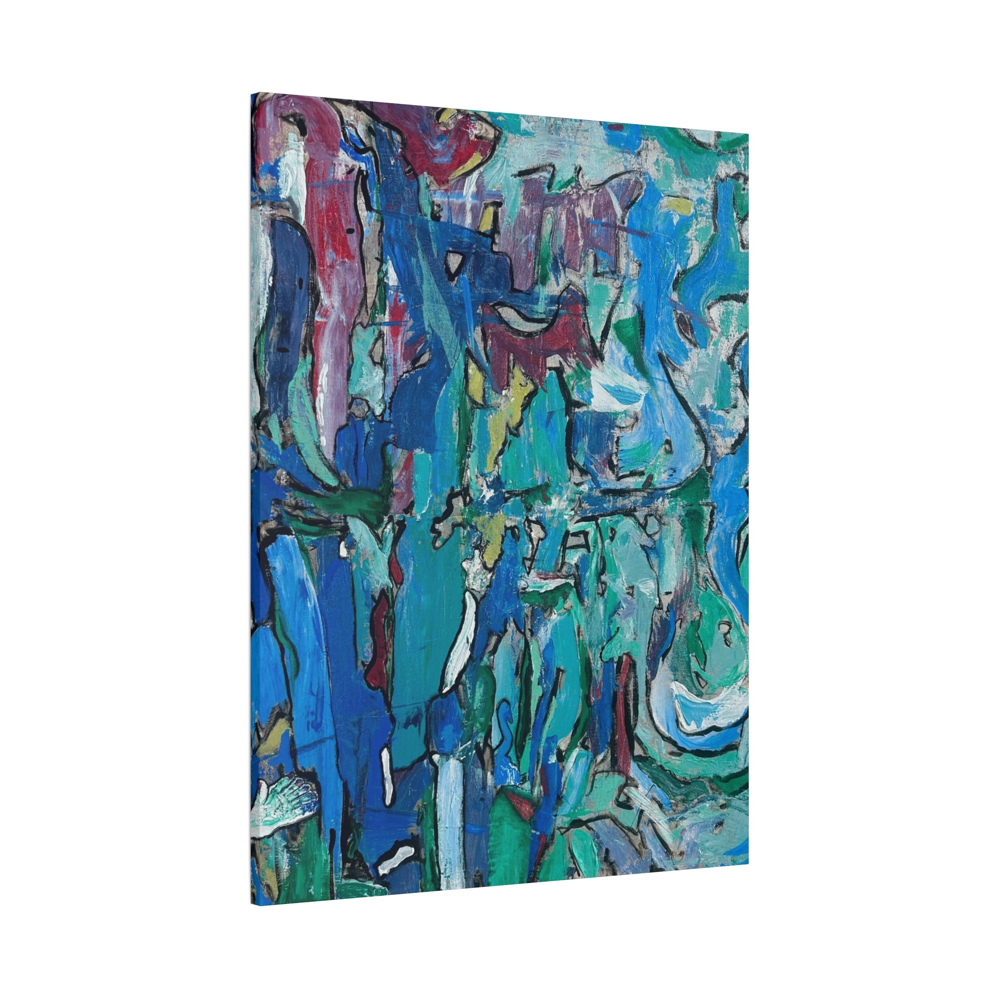 "Folks on Tour of the Imaginal Arena" Print on Canvas (8x10, 16x20, 20x24, 24x30, 30x40))