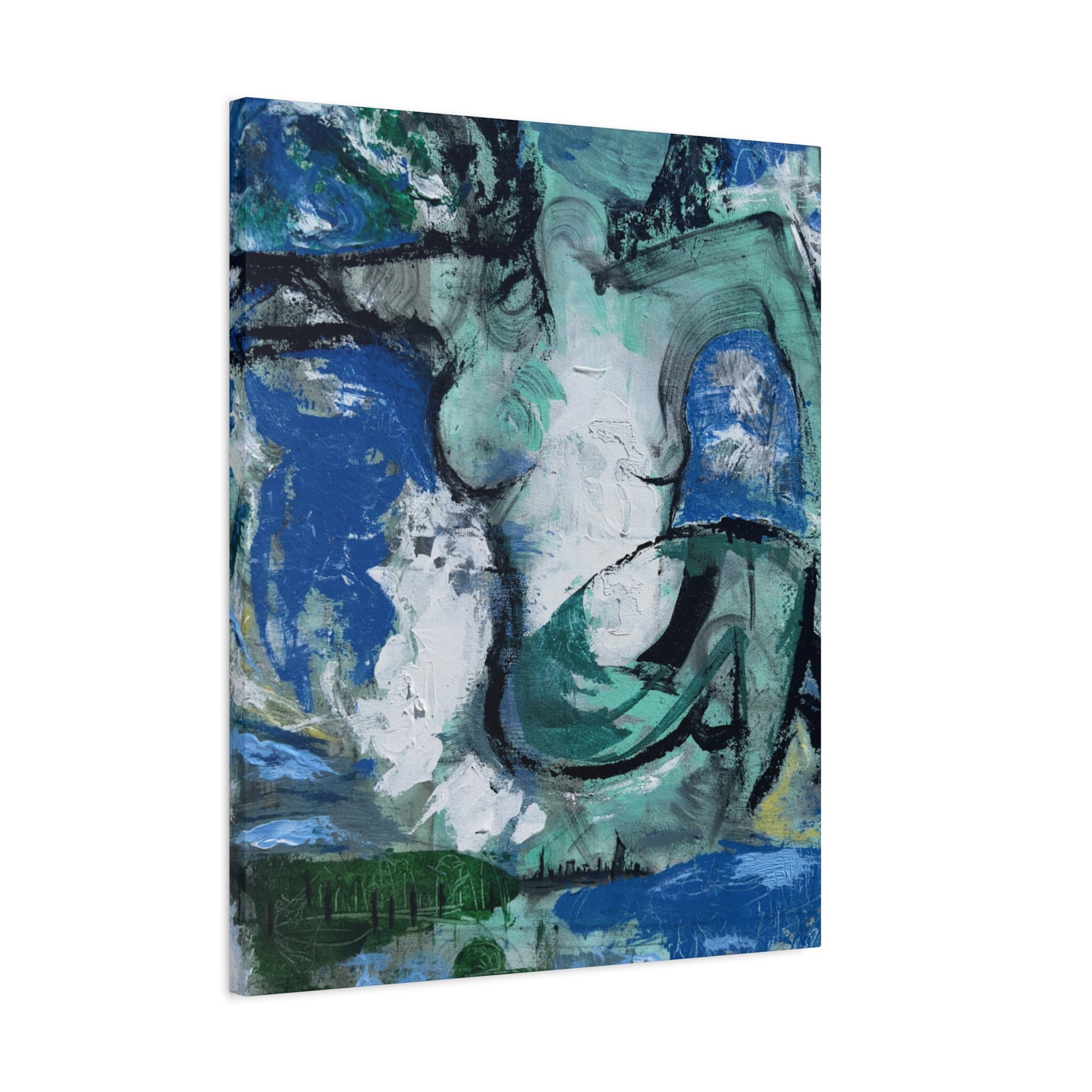 "The Soft Reign of Green and Grace" Print on Canvas (8x10, 16x20, 20x24, 24x30, 30x40)