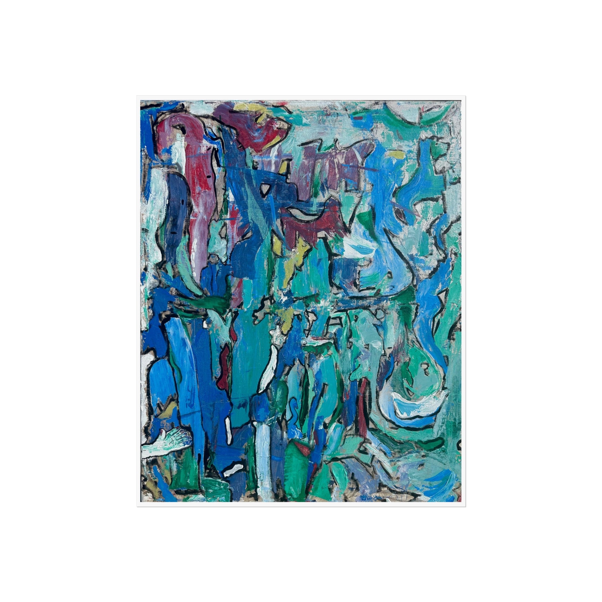 "Folks on Tour of the Imaginal Arena" Print (8x10, 11x14, 16x20, 18x24, 24x32)