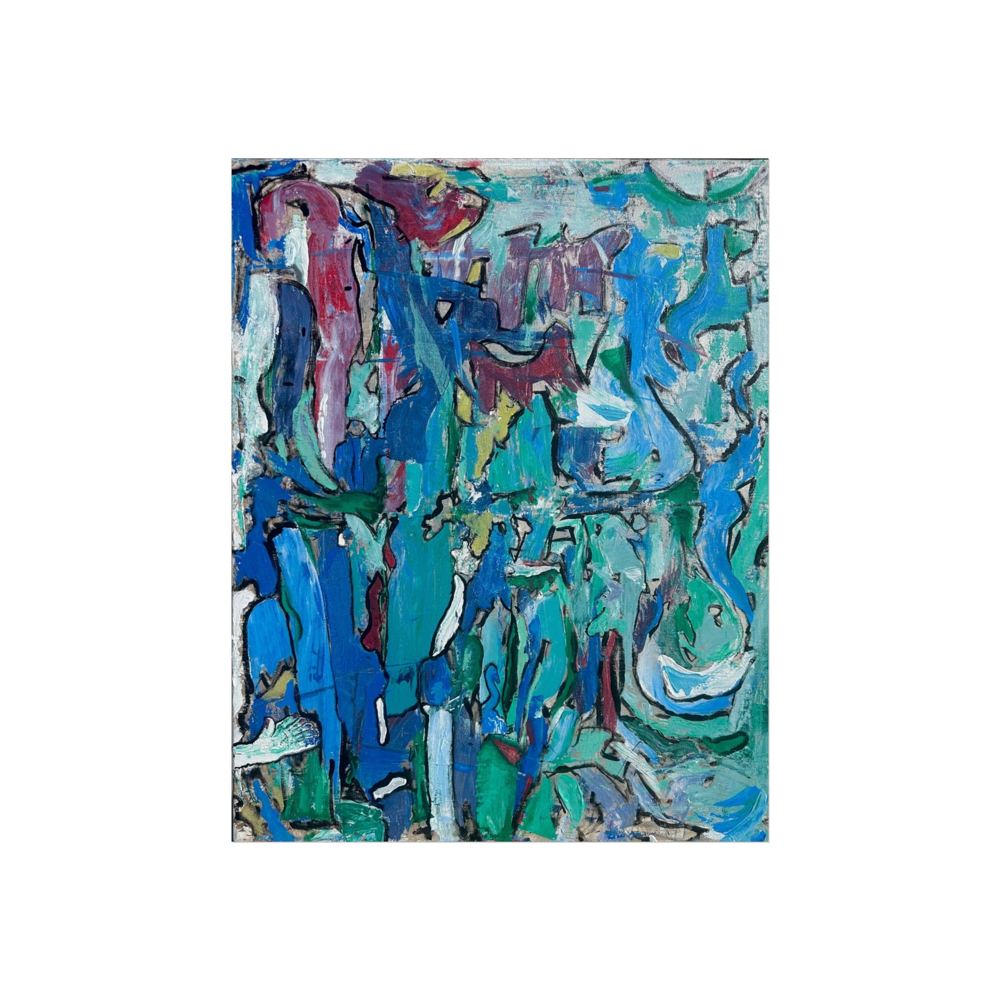 "Folks on Tour of the Imaginal Arena" Print (8x10, 11x14, 16x20, 18x24, 24x32)