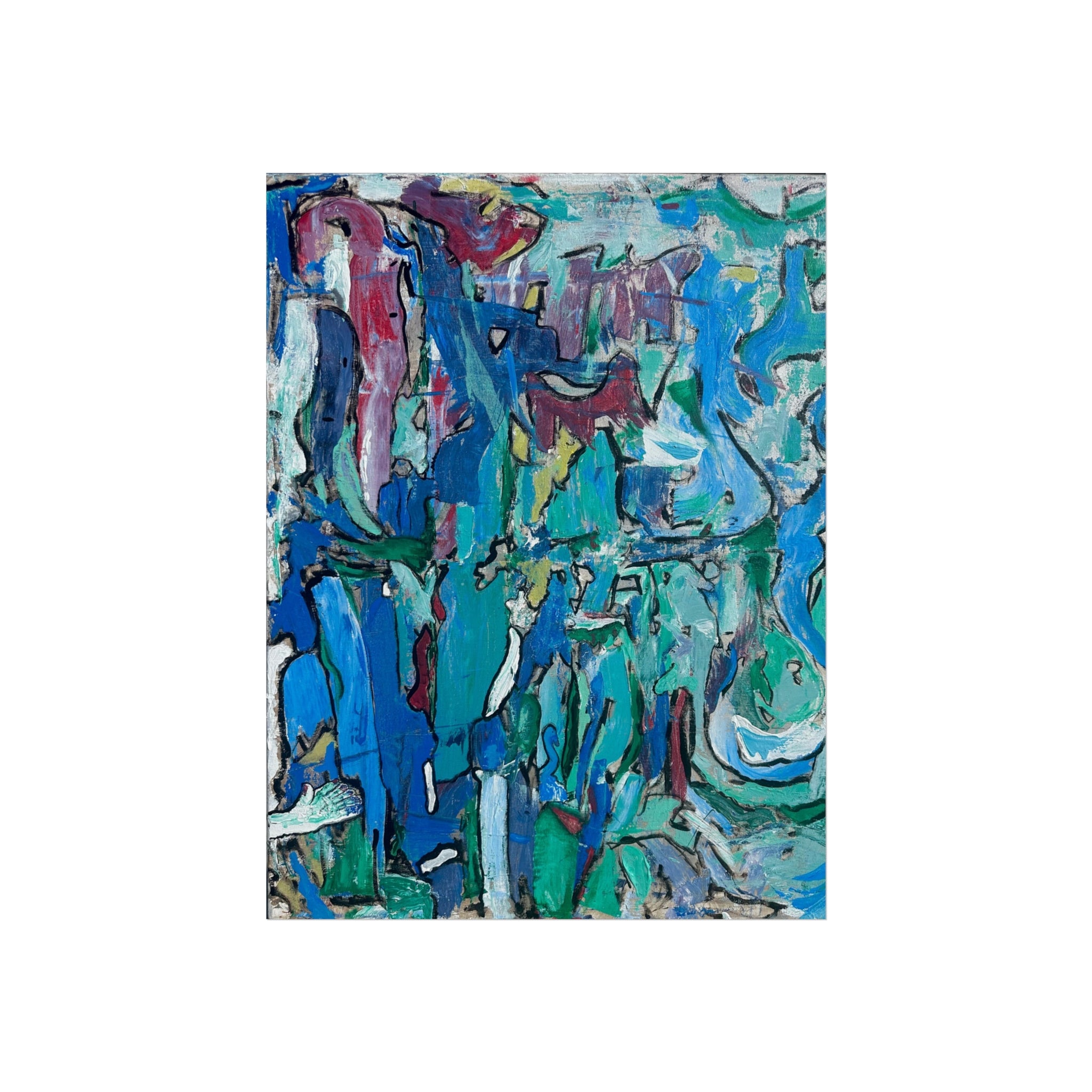 "Folks on Tour of the Imaginal Arena" Print (8x10, 11x14, 16x20, 18x24, 24x32)