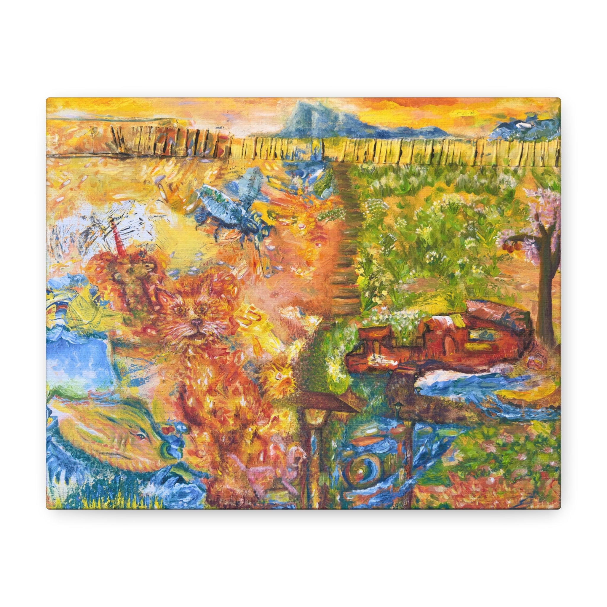 "Lucid's Garden" Print on Canvas (10x8, 20x16, 24x20, 30x24)