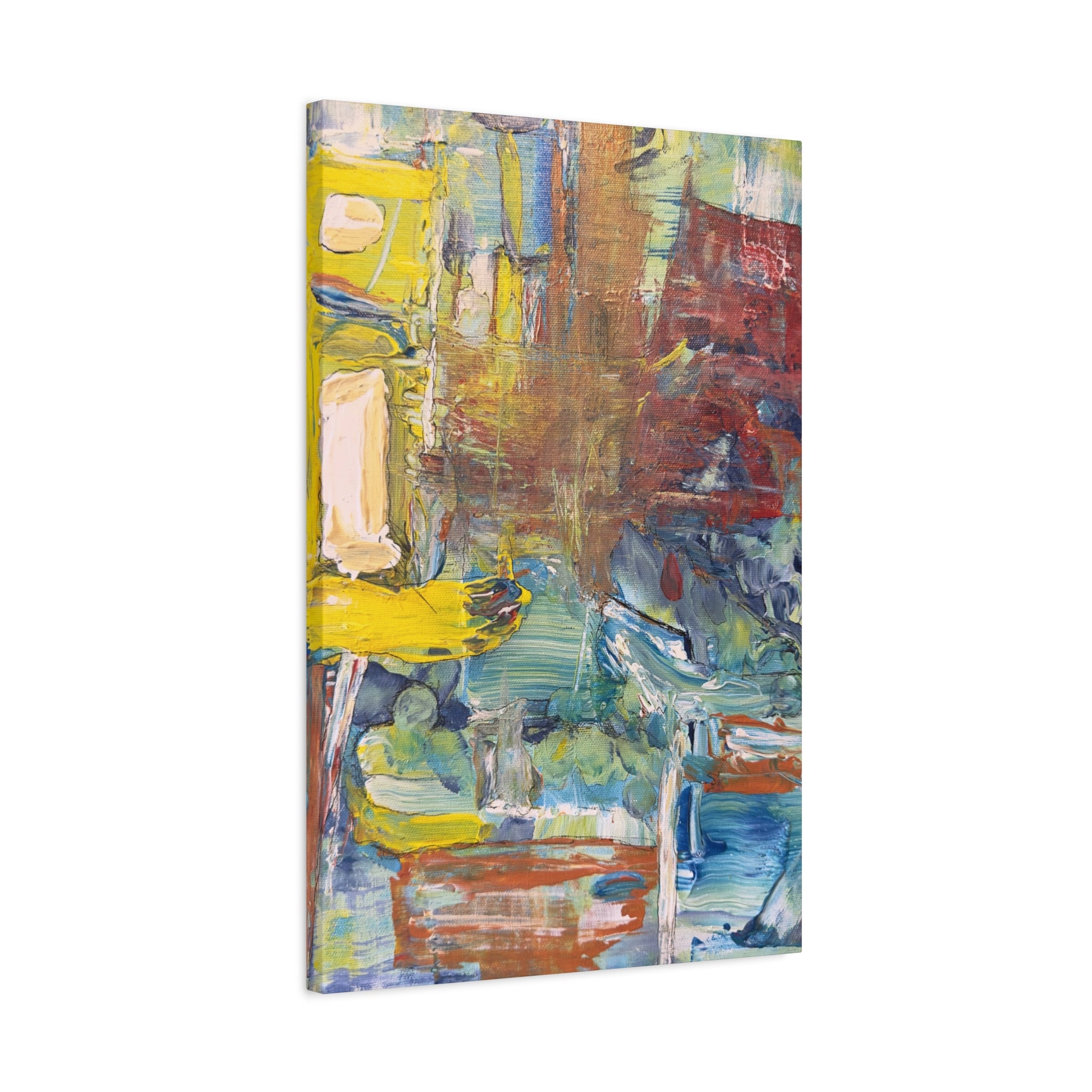 "Canal Town" Print on Canvas (12x18, 16x24, 20x30, 24x36)