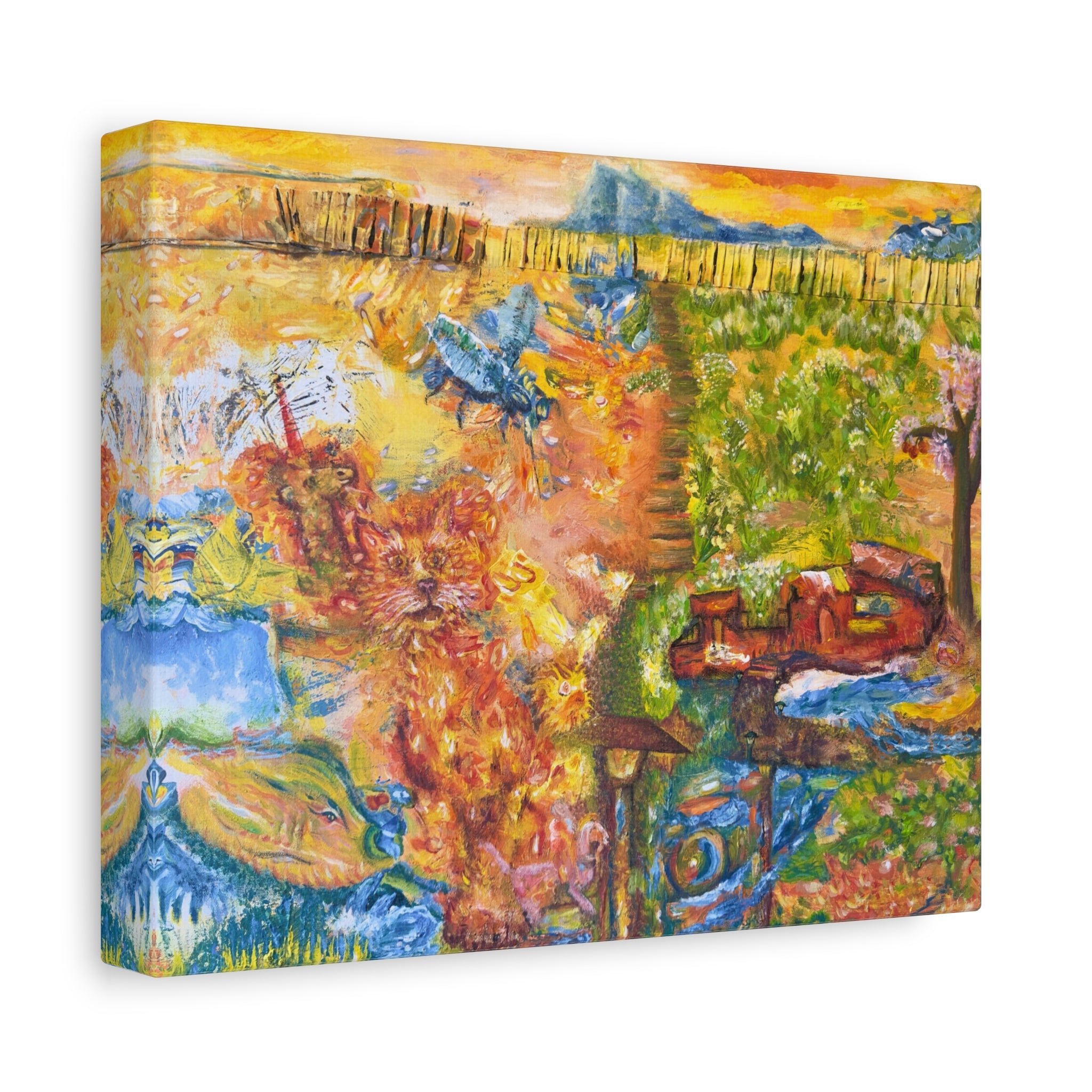 "Lucid's Garden" Print on Canvas (10x8, 20x16, 24x20, 30x24)