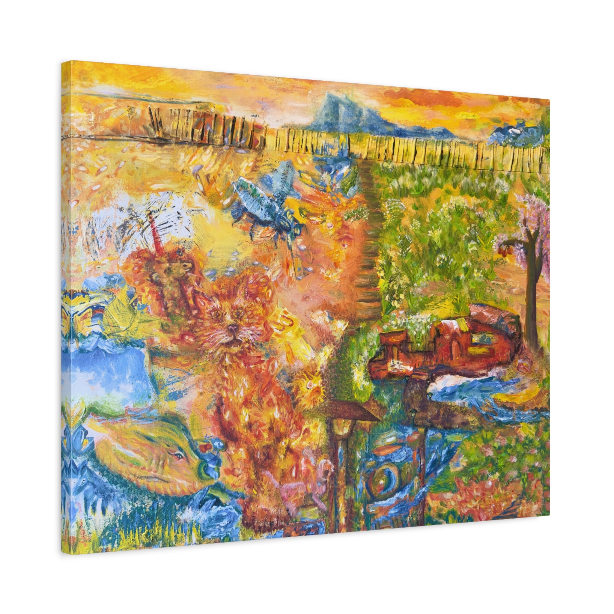 "Lucid's Garden" Print on Canvas (10x8, 20x16, 24x20, 30x24)