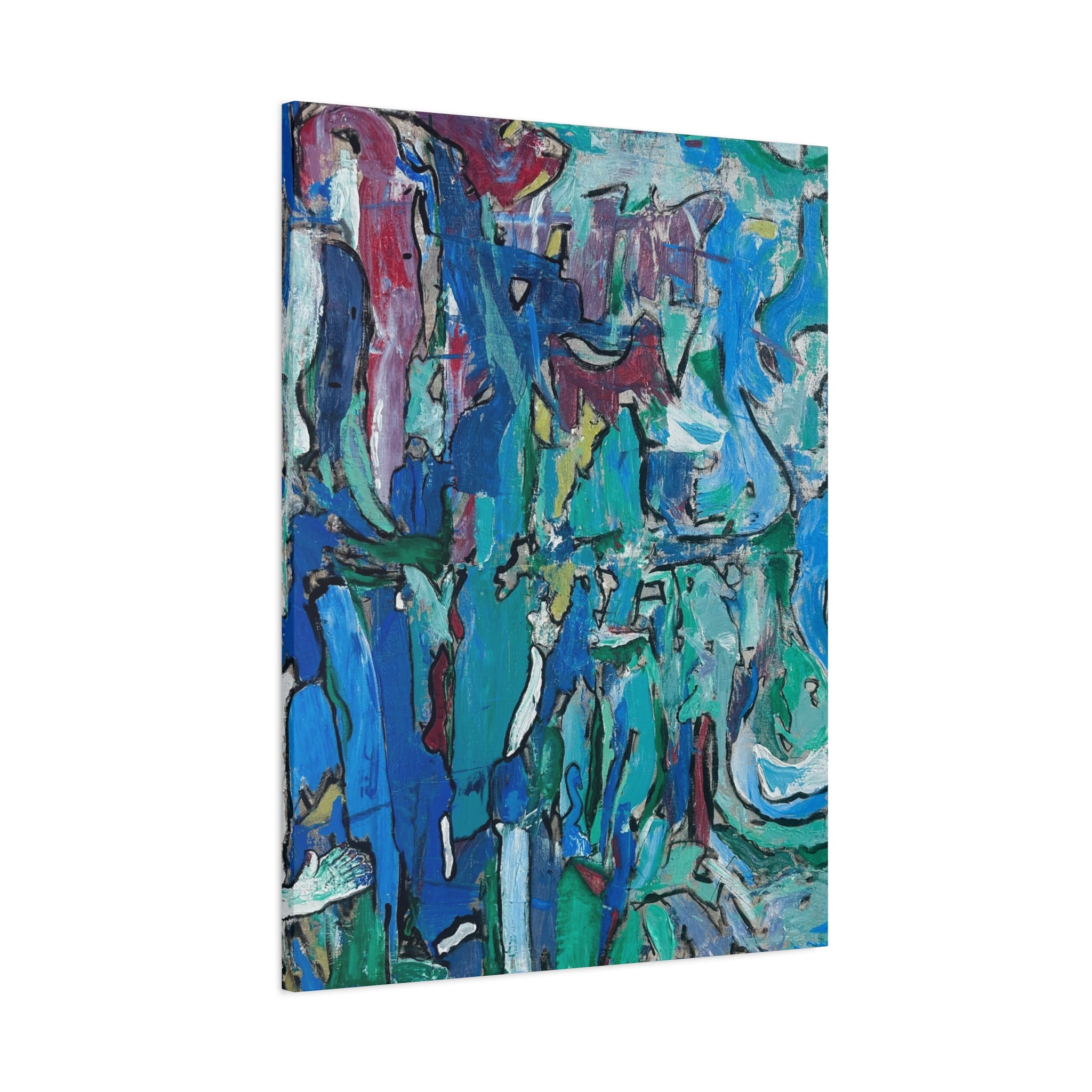 "Folks on Tour of the Imaginal Arena" Print on Canvas (8x10, 16x20, 20x24, 24x30, 30x40))