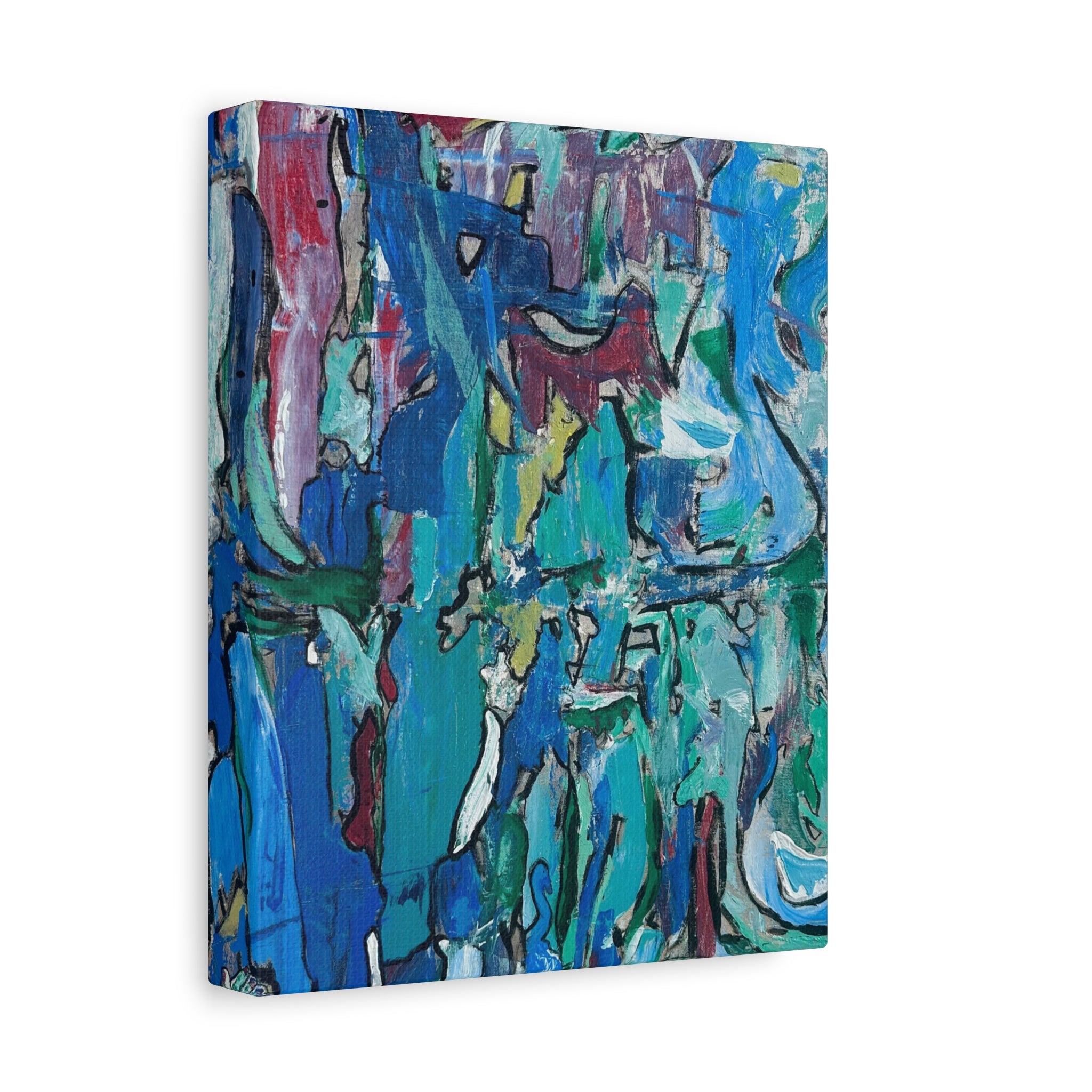 "Folks on Tour of the Imaginal Arena" Print on Canvas (8x10, 16x20, 20x24, 24x30, 30x40))