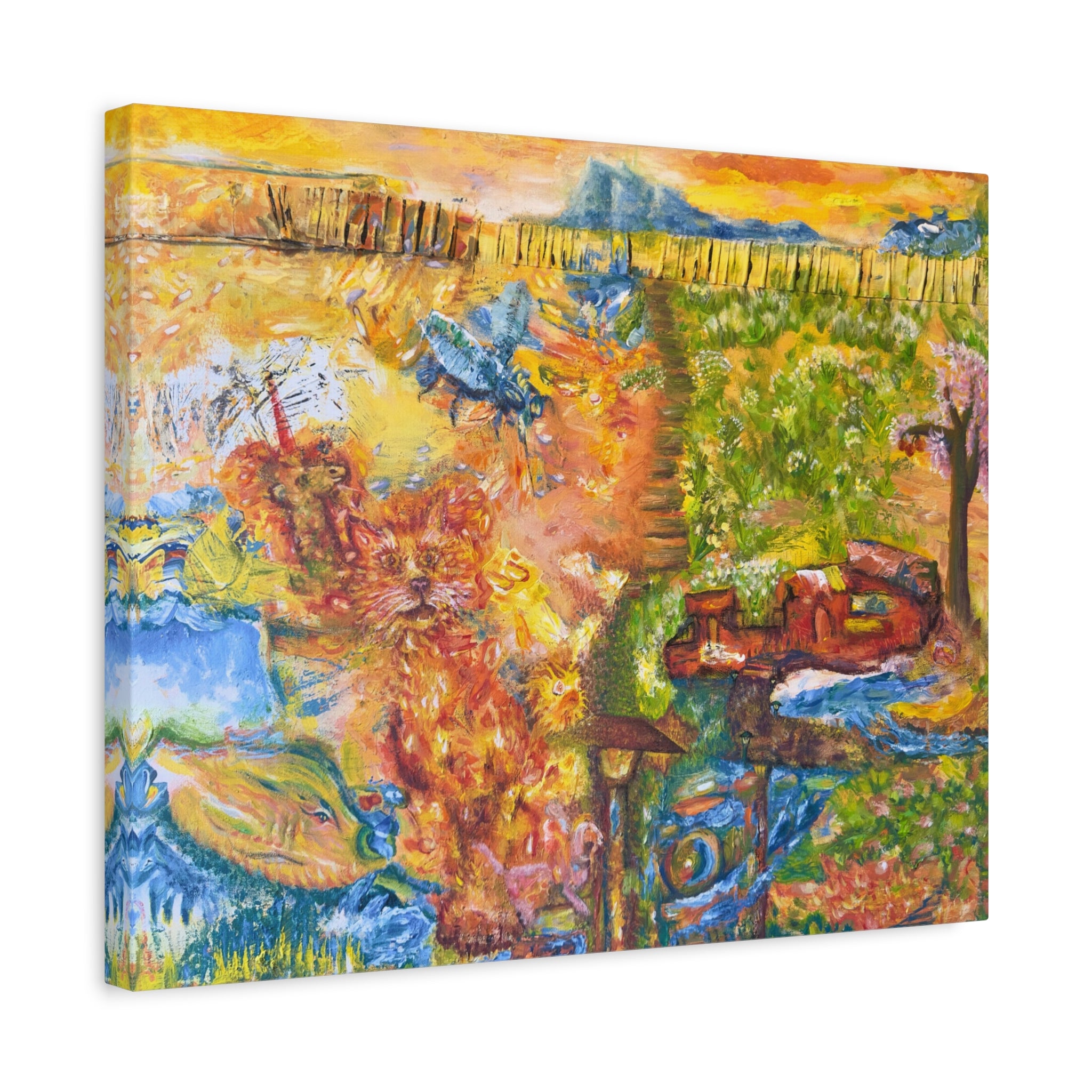 "Lucid's Garden" Print on Canvas (10x8, 20x16, 24x20, 30x24)