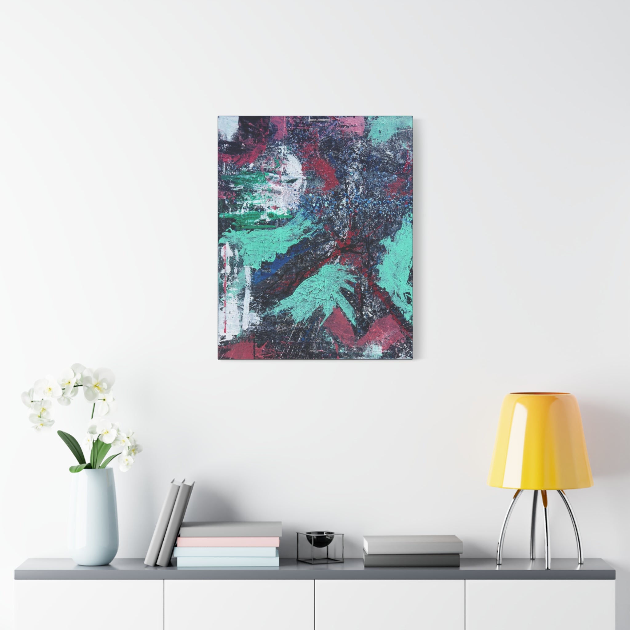 "Ojo-san Leaving" Print on Canvas (8x10, 16x20, 20x24, 24x30, 30x40)