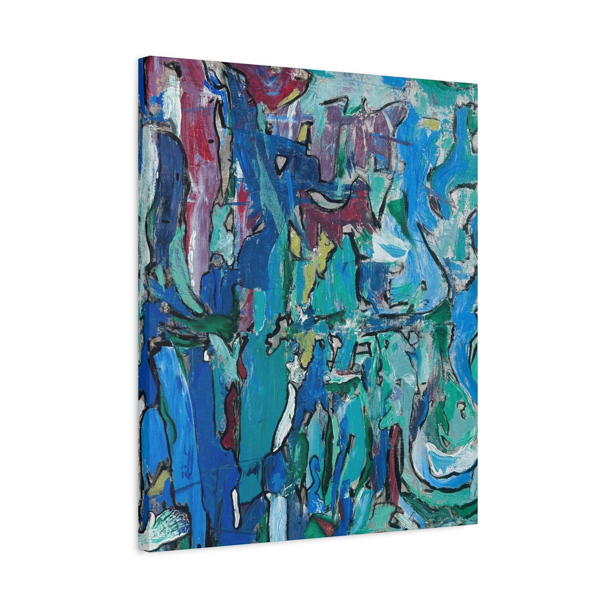 "Folks on Tour of the Imaginal Arena" Print on Canvas (8x10, 16x20, 20x24, 24x30, 30x40))