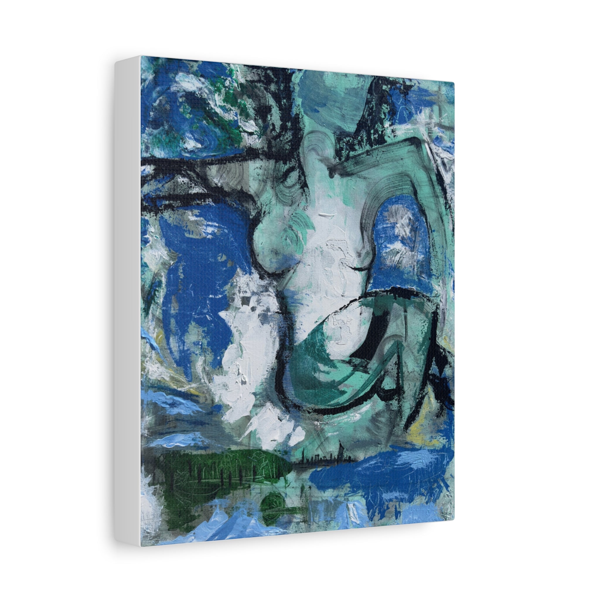 "The Soft Reign of Green and Grace" Print on 1.25in. Canvas (8x10, 16x20, 20x24, 24x30, 30x40)