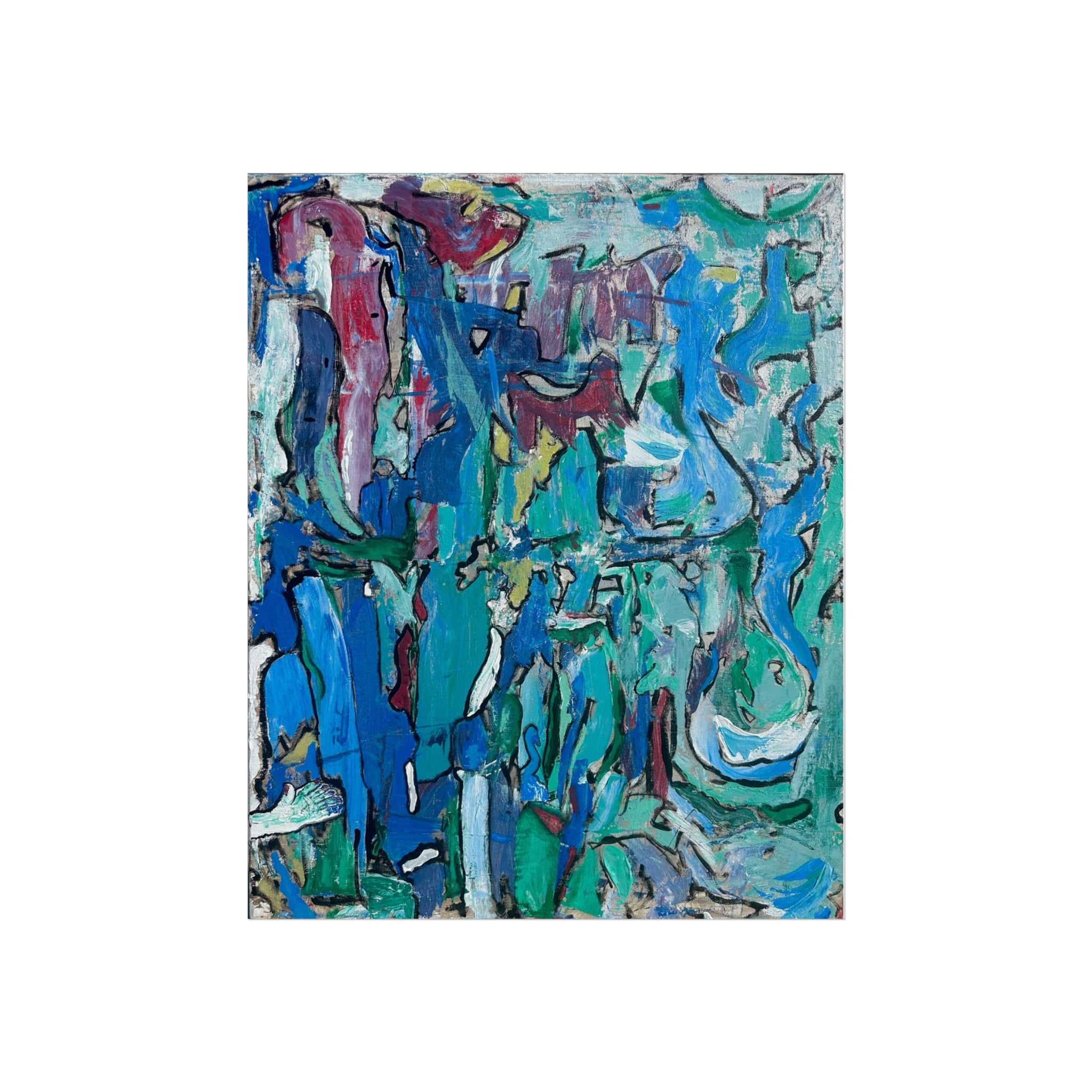 "Folks on Tour of the Imaginal Arena" Print (8x10, 11x14, 16x20, 18x24, 24x32)