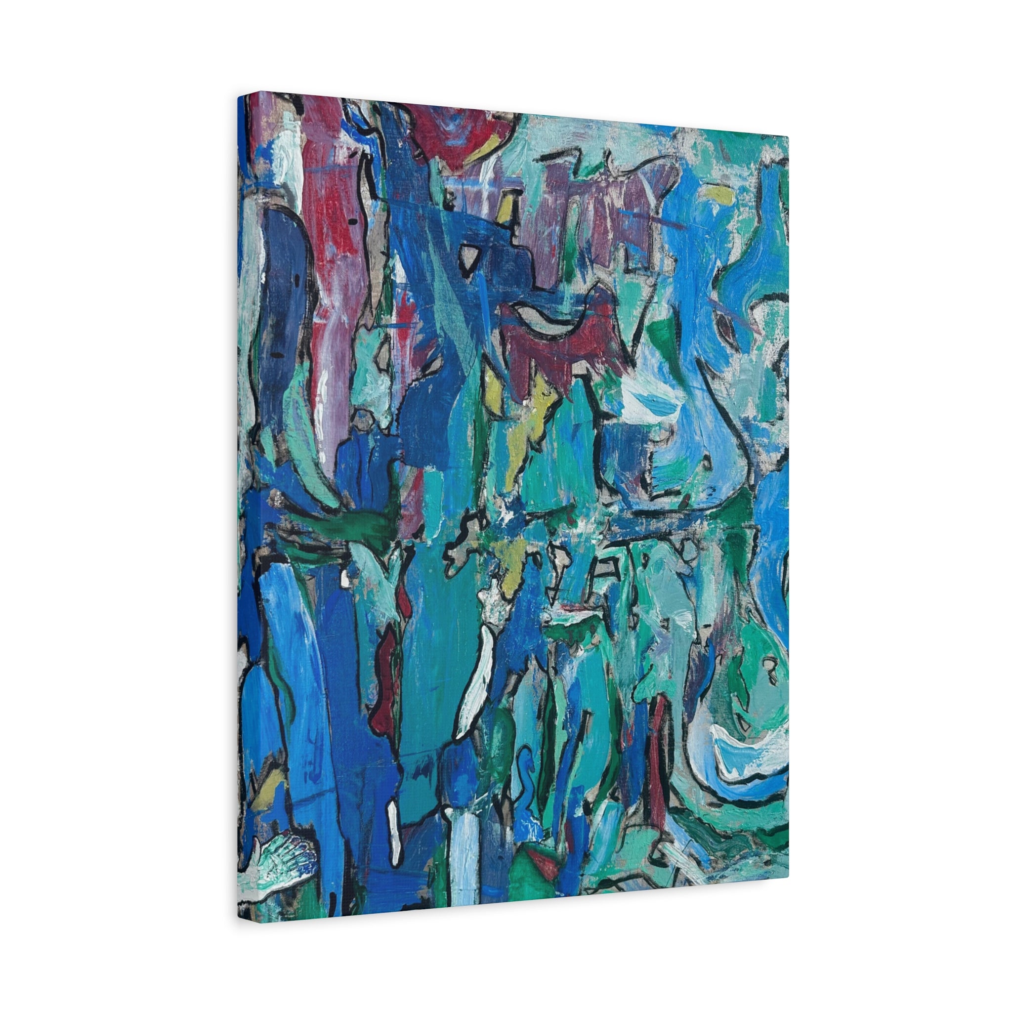 "Folks on Tour of the Imaginal Arena" Print on Canvas (8x10, 16x20, 20x24, 24x30, 30x40))