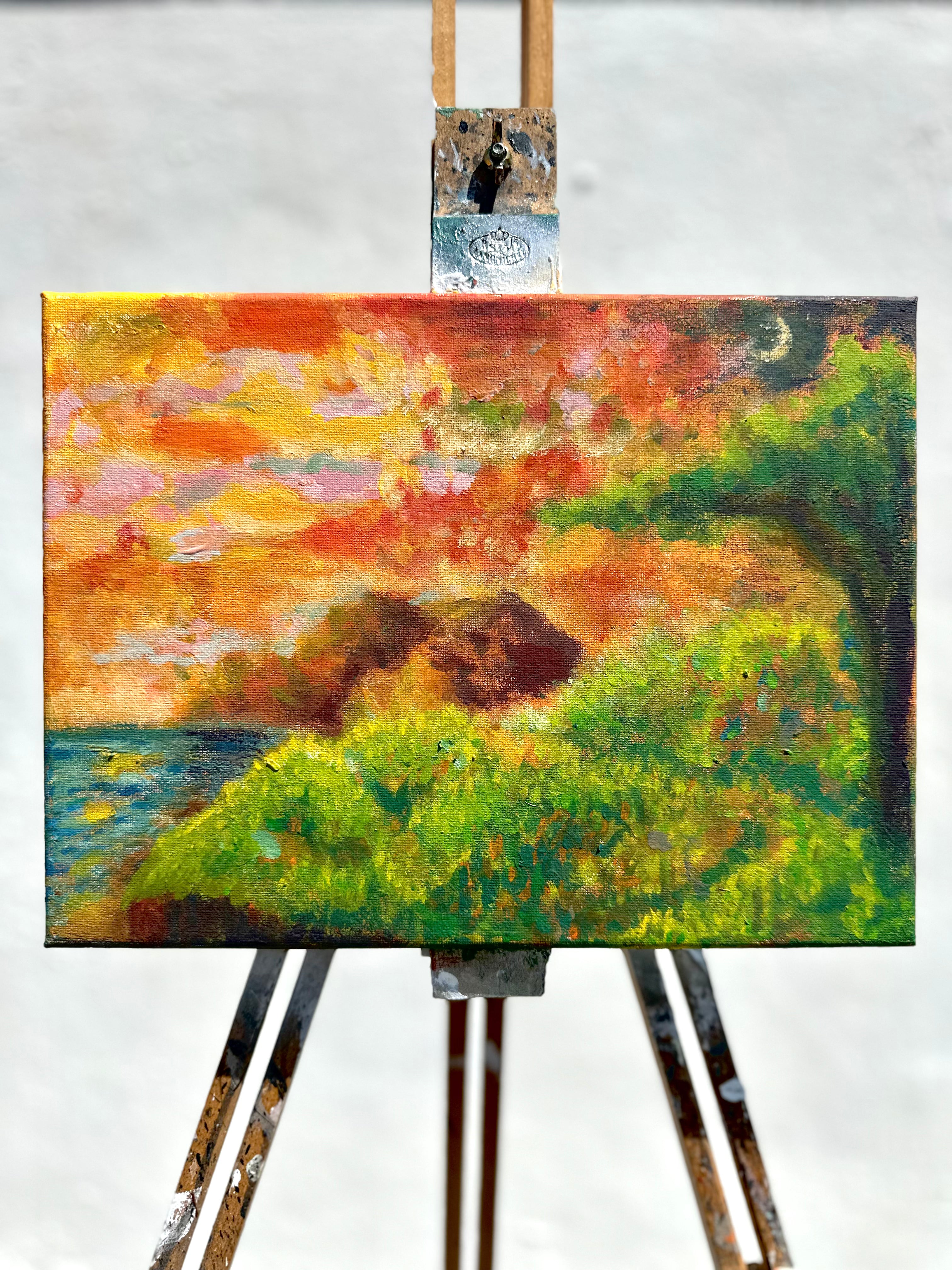Lands I - 9 x 12 Acrylic on Canvas