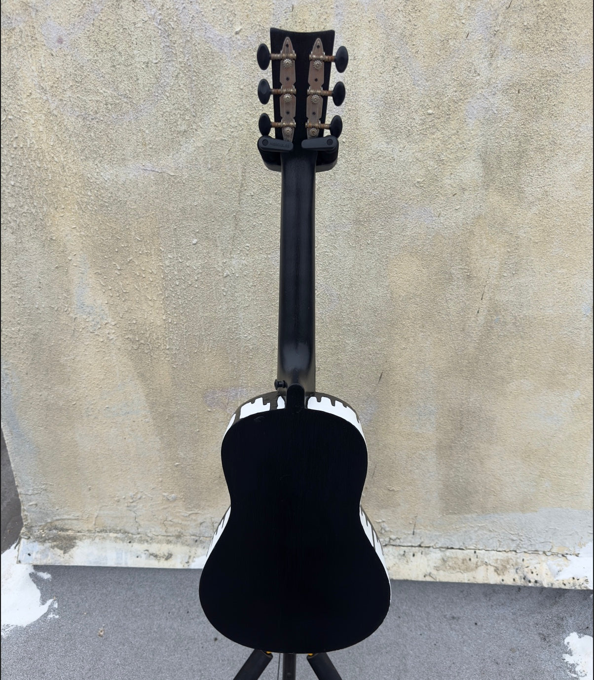 The Beatles Restored Hand-Painted Guitar