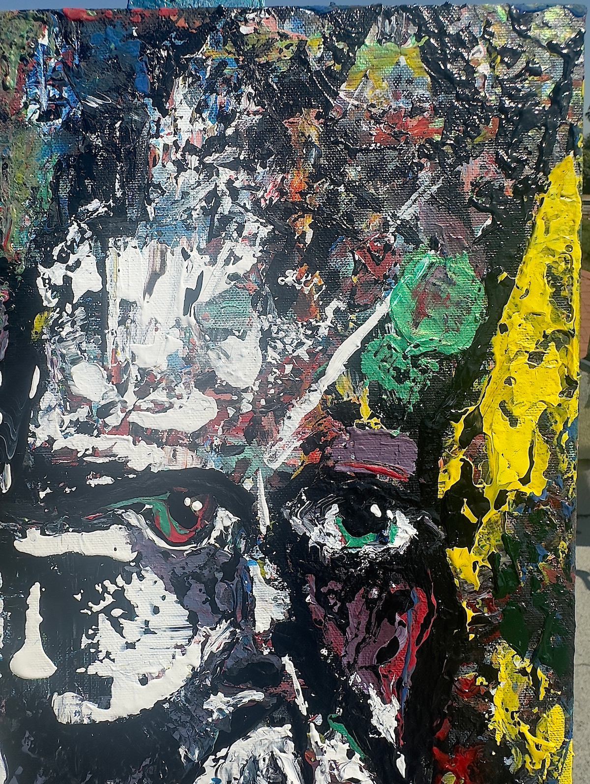 "King & Queen" 10 x 16 Acrylic on Canvas