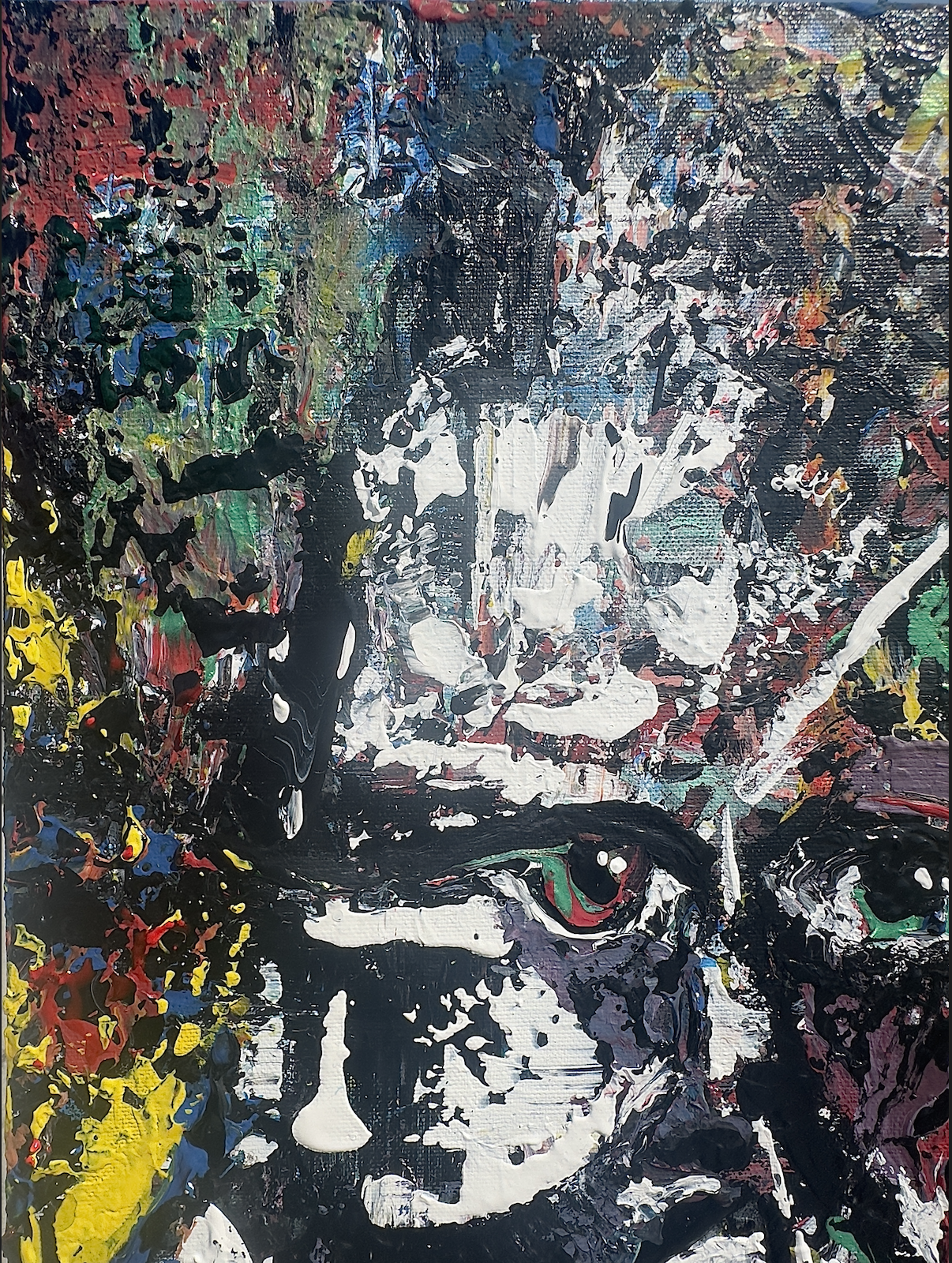 "King & Queen" 10 x 16 Acrylic on Canvas