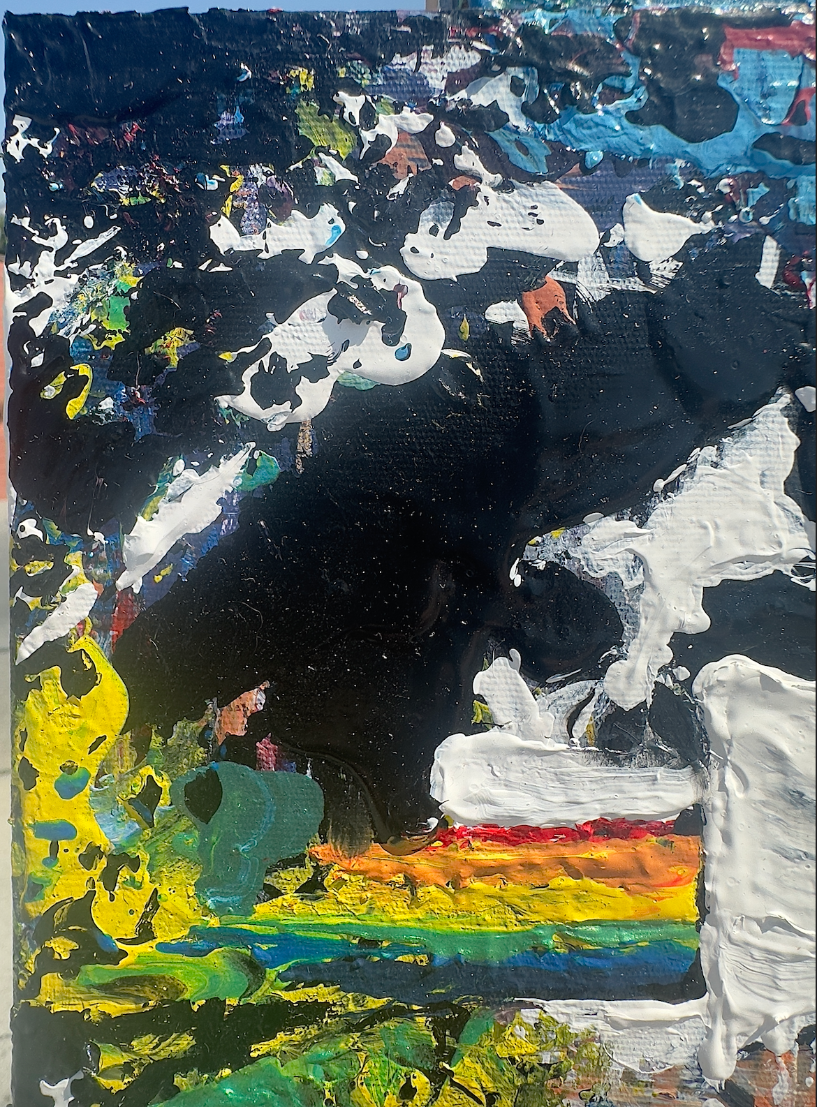 "The Prince" 7.5 x 9.5 Acrylic on Canvas