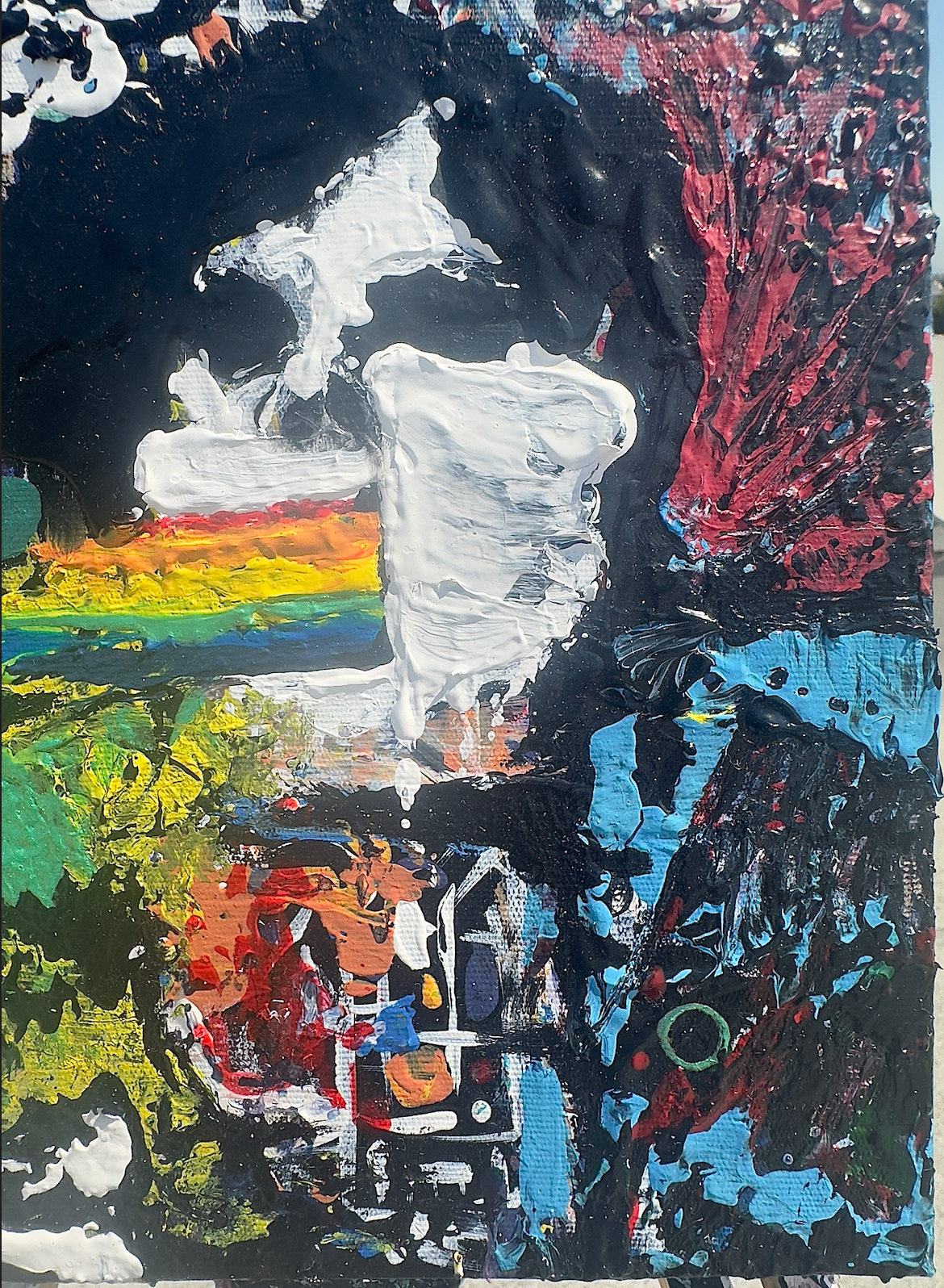 "The Prince" 7.5 x 9.5 Acrylic on Canvas