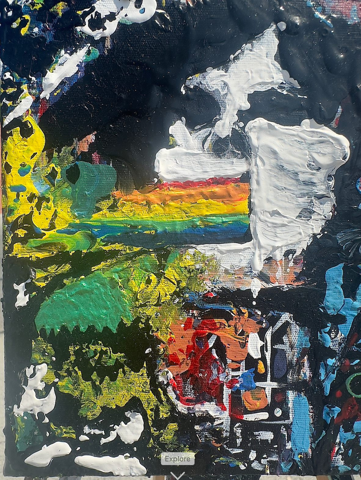 "The Prince" 7.5 x 9.5 Acrylic on Canvas