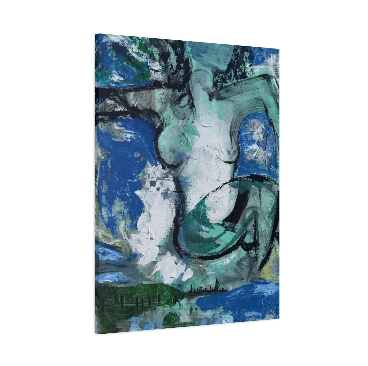 "The Soft Reign of Green and Grace" Print on Canvas (8x10, 16x20, 20x24, 24x30, 30x40)