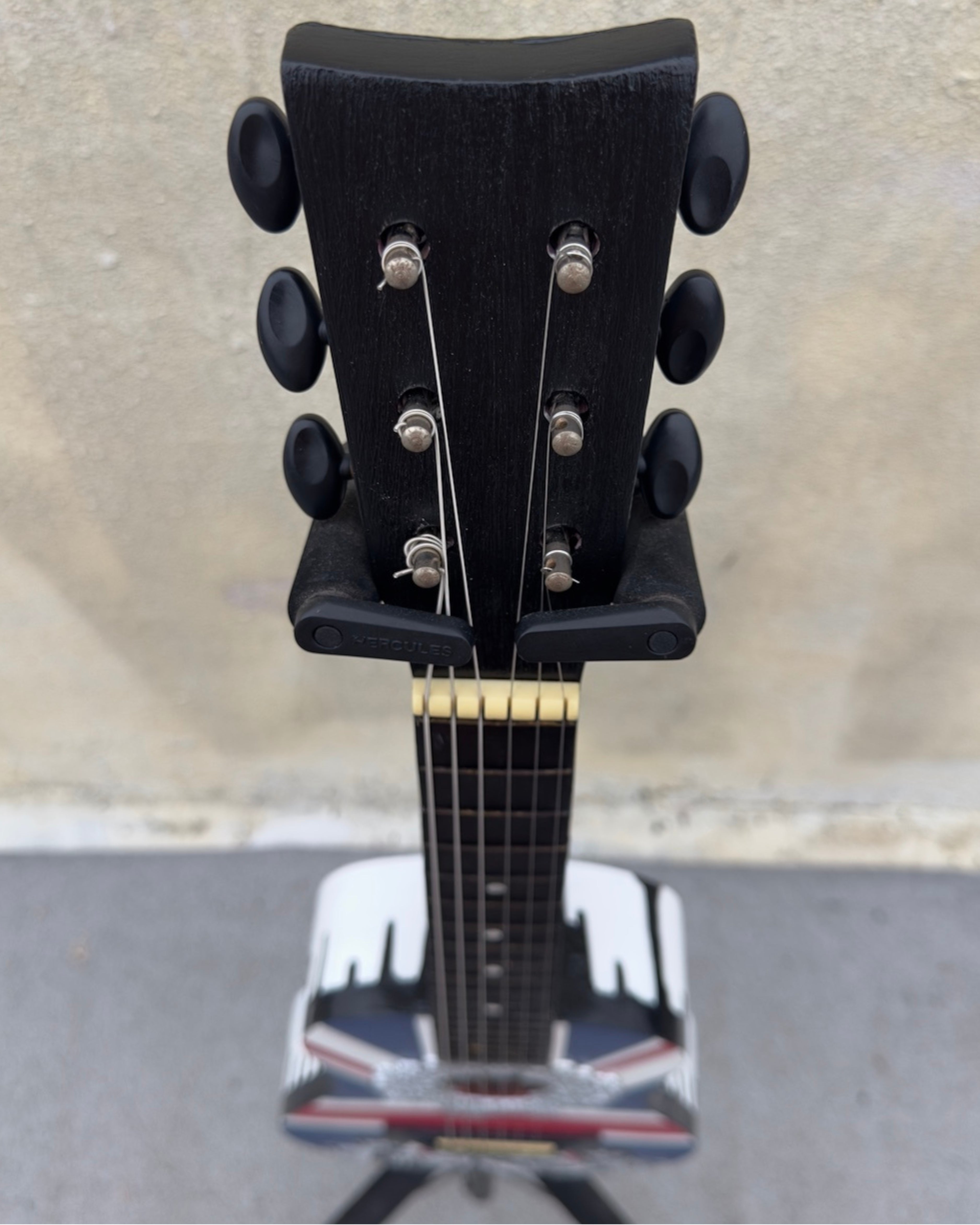 The Beatles Restored Hand-Painted Guitar