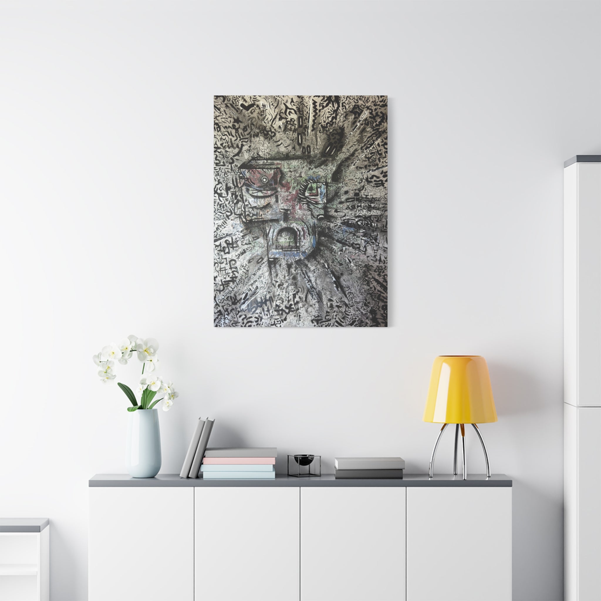 "Glyphcurrent" Print on 1.25in. Canvas (8x10, 16x20, 20x24, 24x30, 30x40)