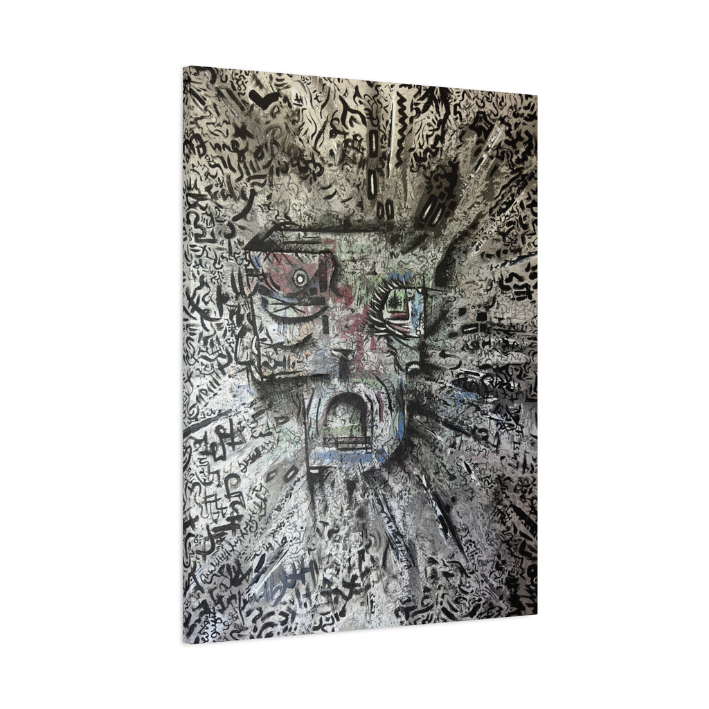 "Glyphcurrent" Print on 1.25in. Canvas (8x10, 16x20, 20x24, 24x30, 30x40)