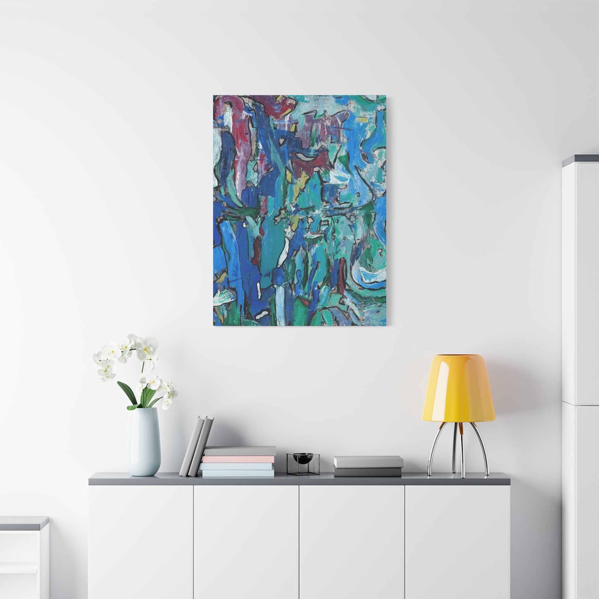 "Folks on Tour of the Imaginal Arena" Print on Canvas 1.25in. (8x10, 16x20, 20x24, 24x30, 30x40))