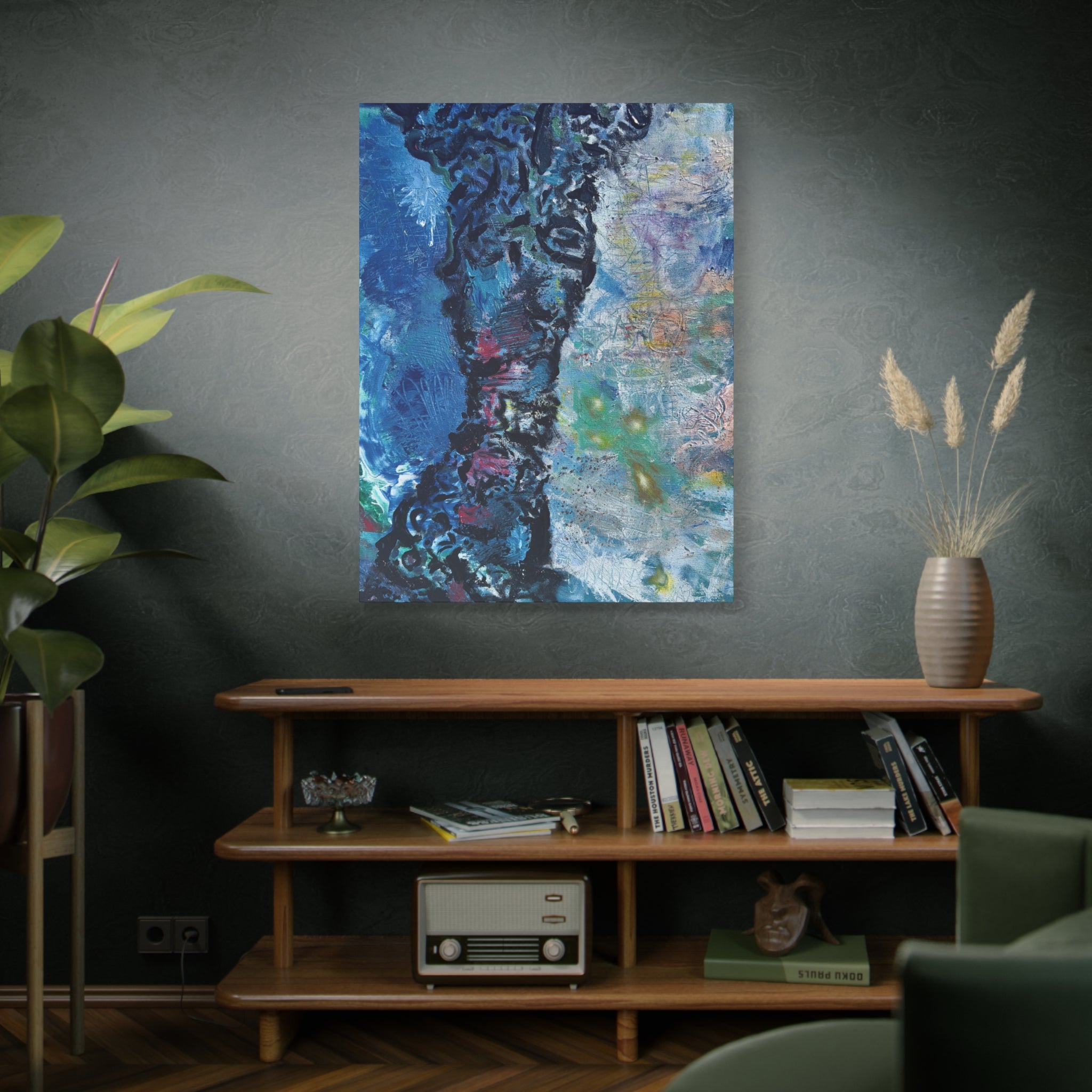 "Plume" Print on Canvas 1.25in. (8x10, 16x20, 20x24, 24x30, 30x40)
