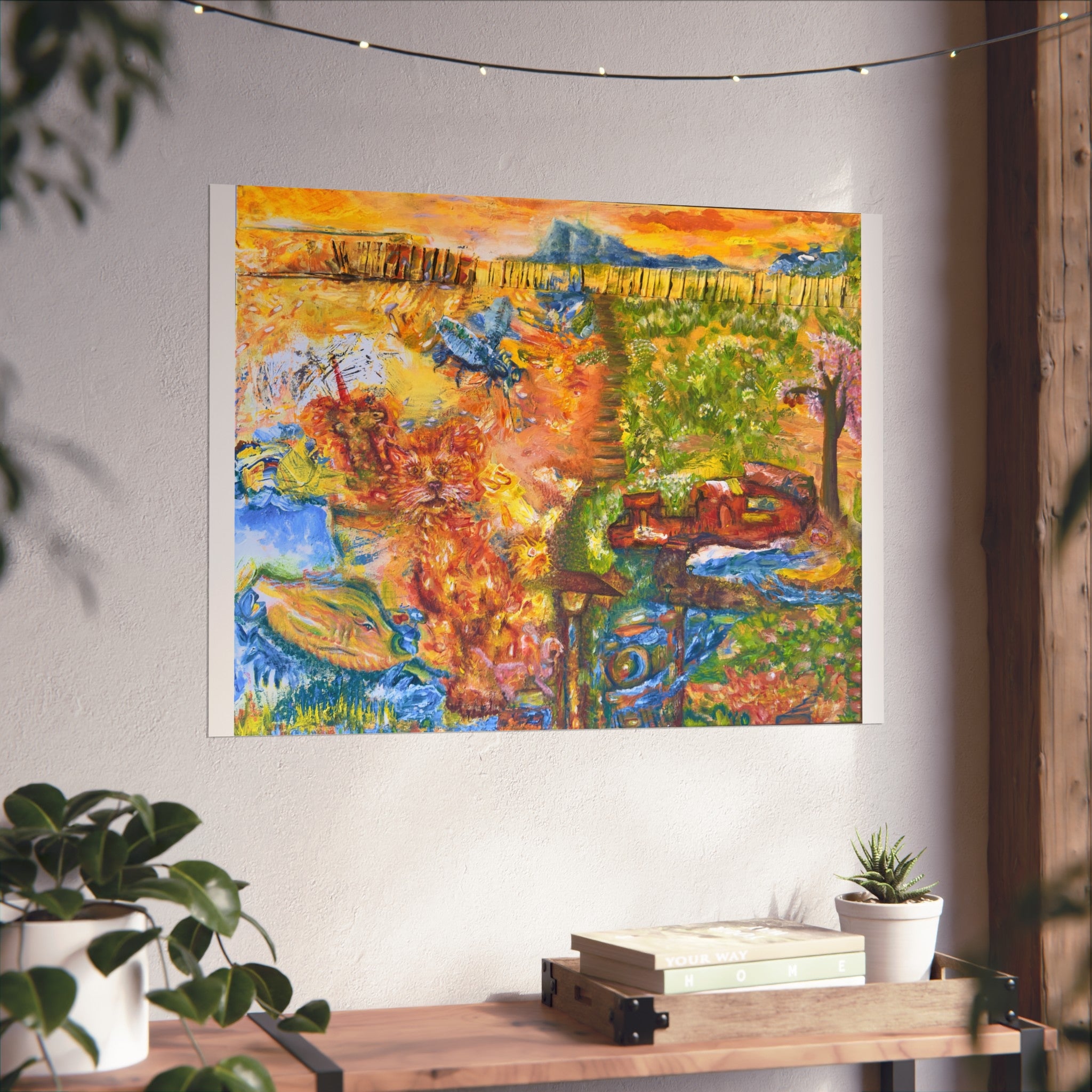"Lucid's Garden" Print (10x8, 14x11, 20x16, 32x24)