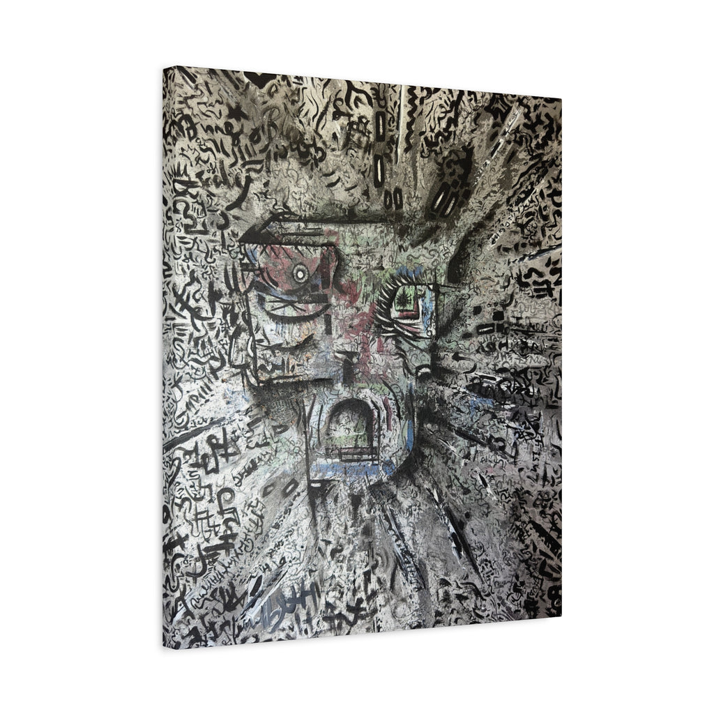 "Glyphcurrent" Print on 1.25in. Canvas (8x10, 16x20, 20x24, 24x30, 30x40)
