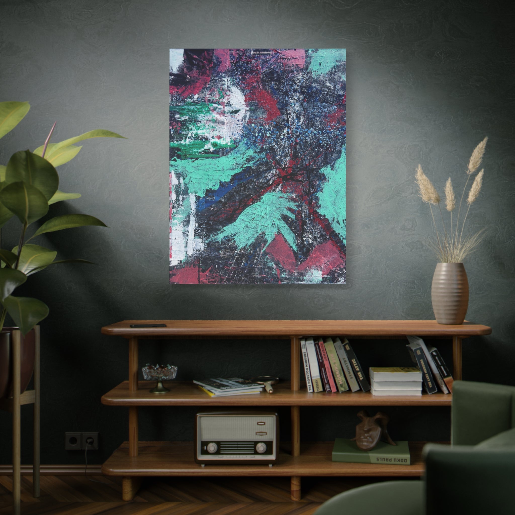 "Ojo-san Leaving" Print on 1.25in. Canvas (8x10, 16x20, 20x24, 24x30, 30x40)