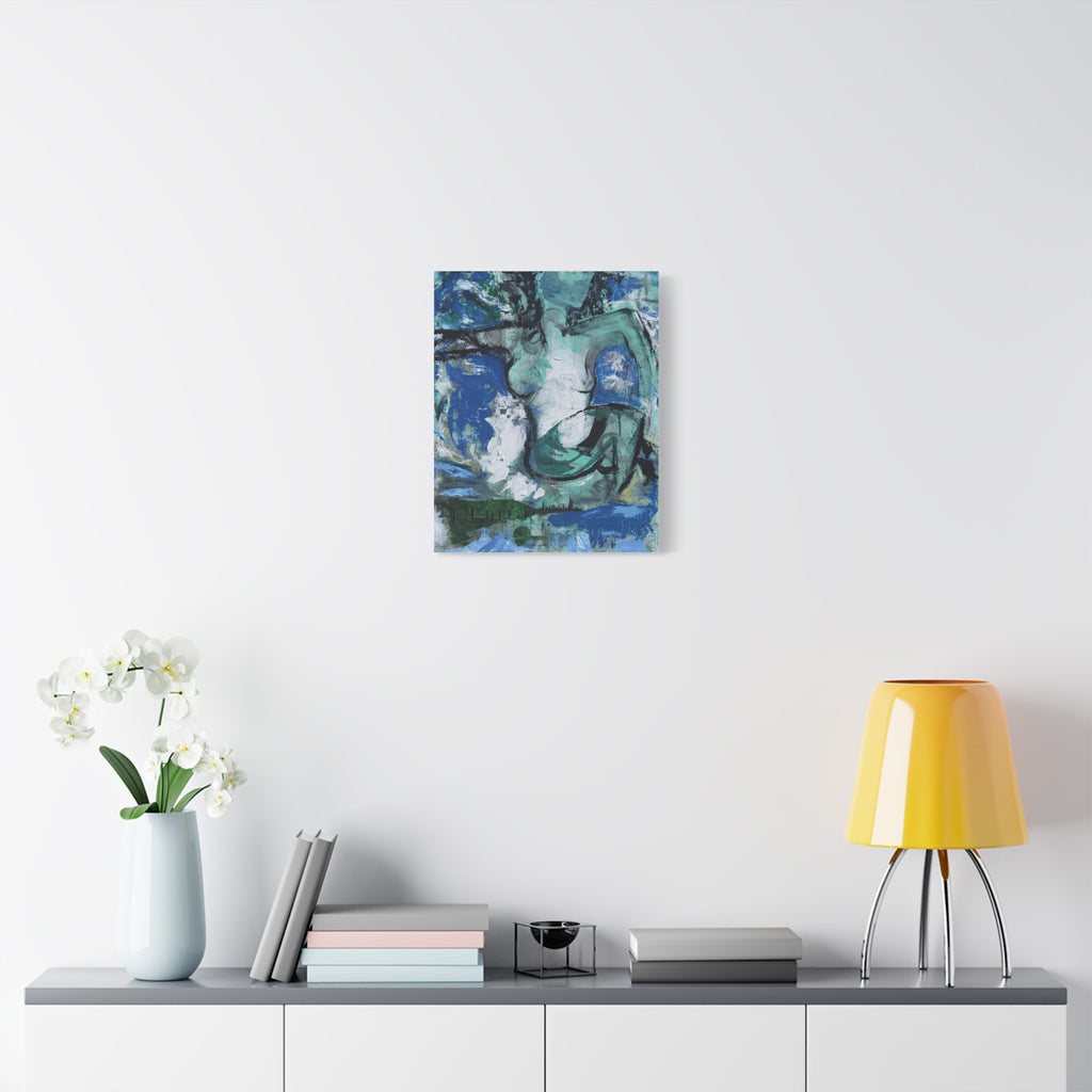 "The Soft Reign of Green and Grace" Print on 1.25in. Canvas (8x10, 16x20, 20x24, 24x30, 30x40)