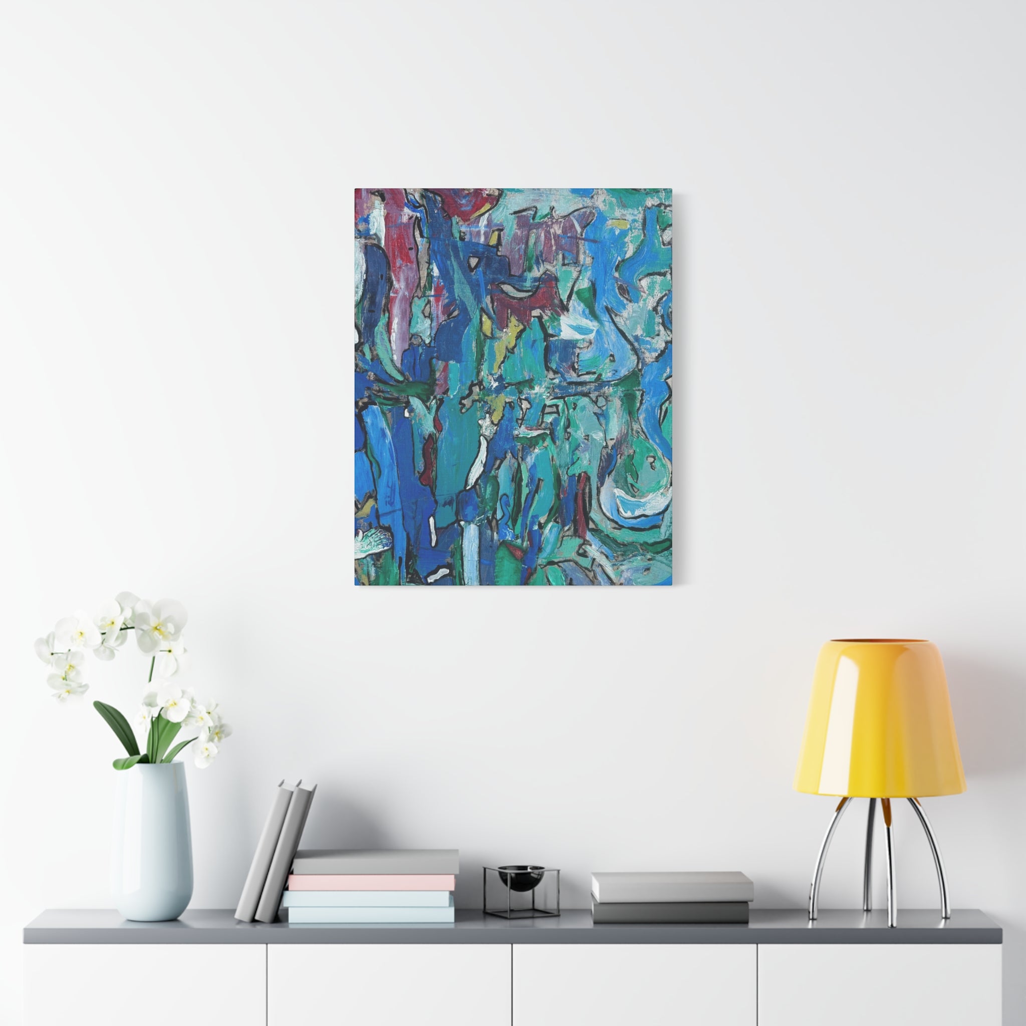 "Folks on Tour of the Imaginal Arena" Print on Canvas 1.25in. (8x10, 16x20, 20x24, 24x30, 30x40))