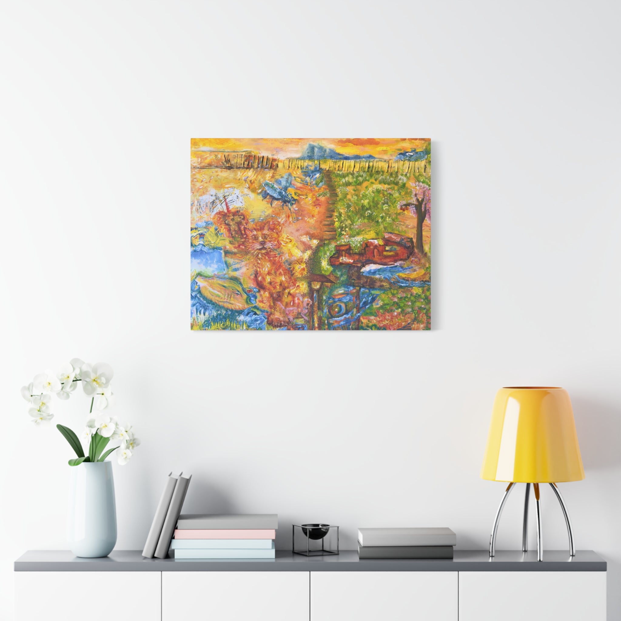 "Lucid's Garden" Print on Canvas 1.25in. (10x8, 20x16, 24x20, 30x24)