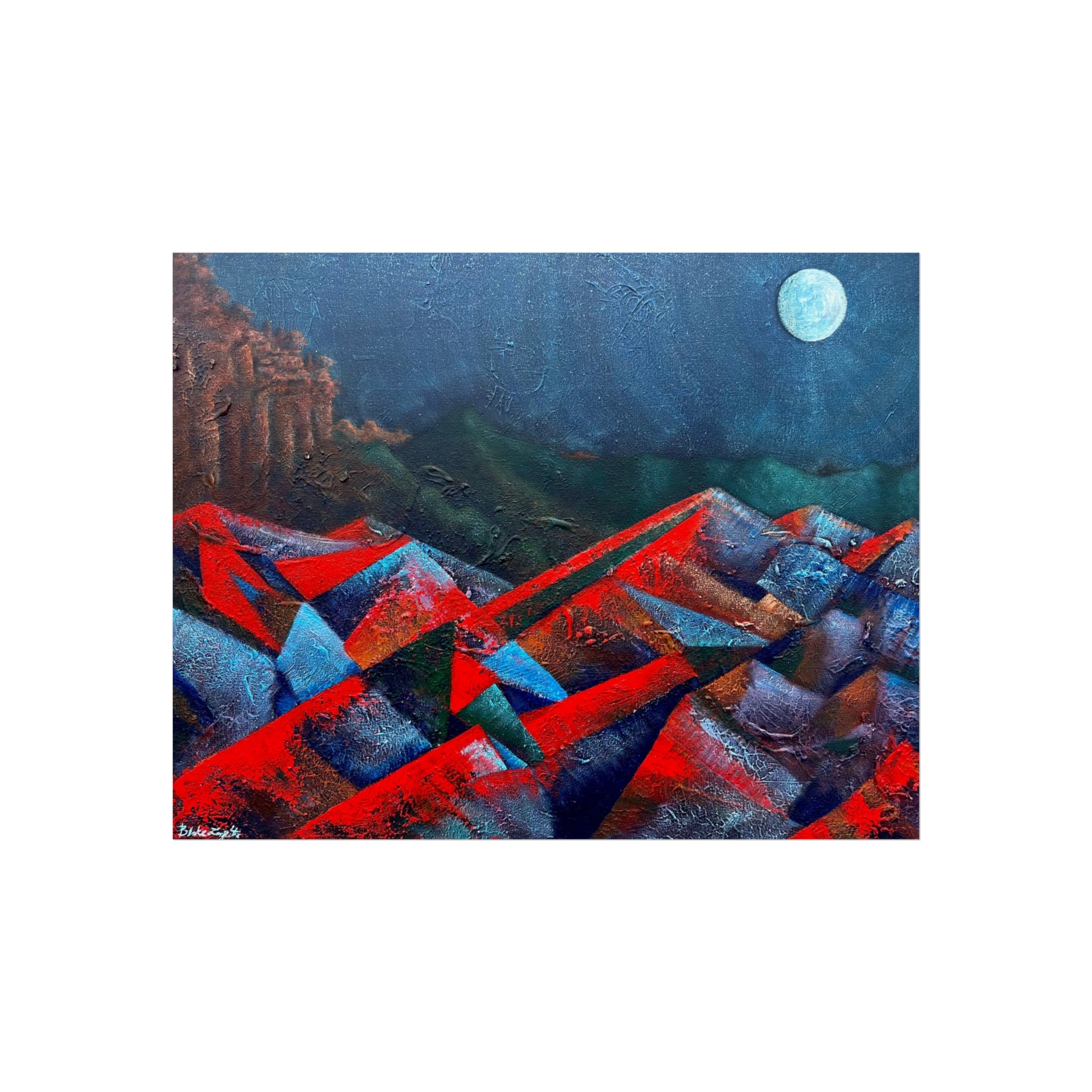 Lands VIII - Print (10x8, 14x11, 20x16)