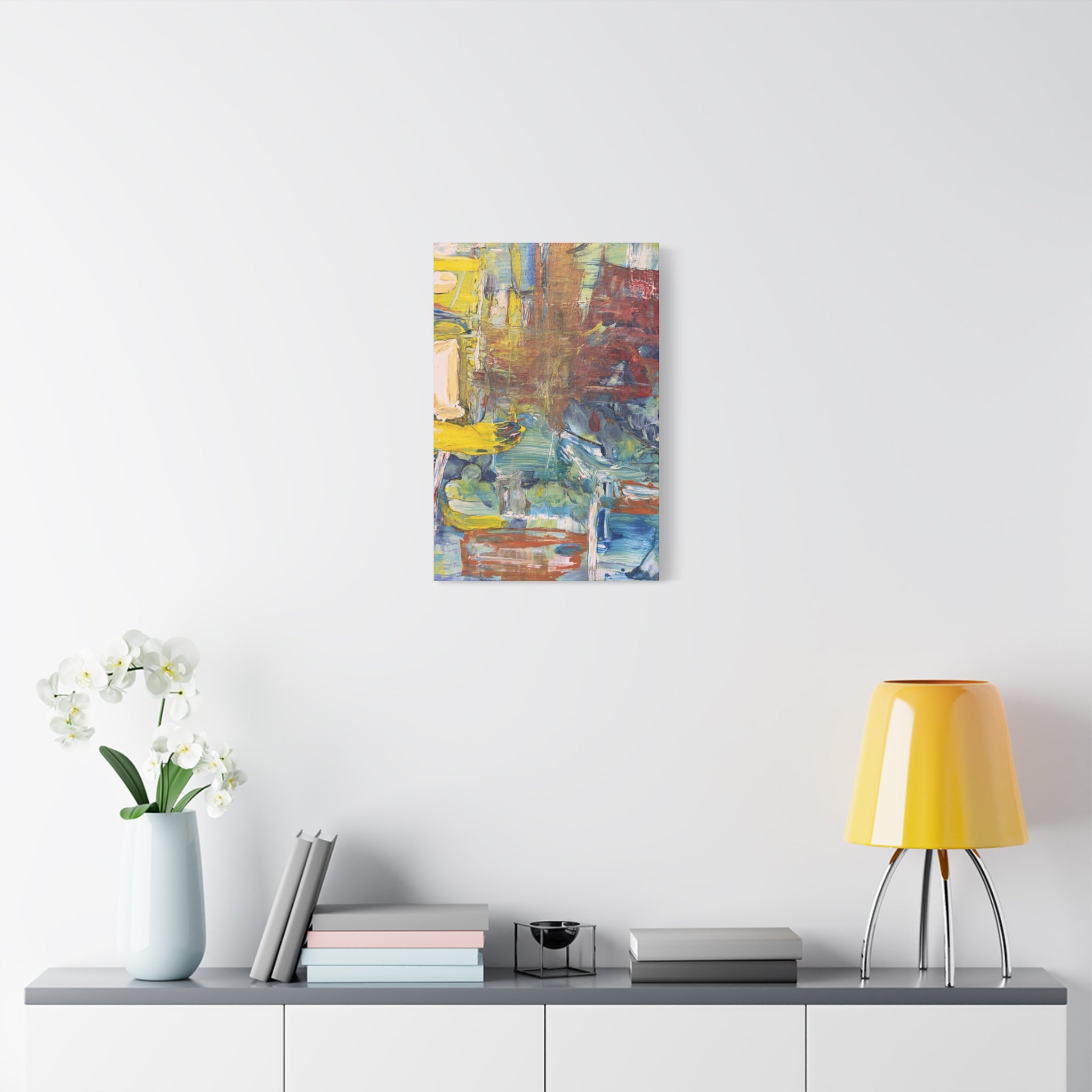 "Canal Town" Print on 1.25in. Canvas (12x18, 16x24, 20x30, 24x36)