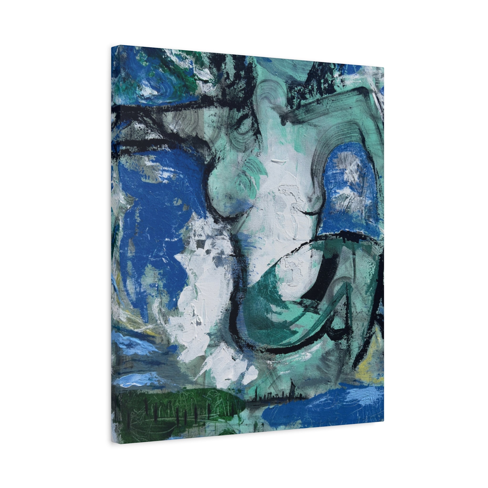 "The Soft Reign of Green and Grace" Print on 1.25in. Canvas (8x10, 16x20, 20x24, 24x30, 30x40)