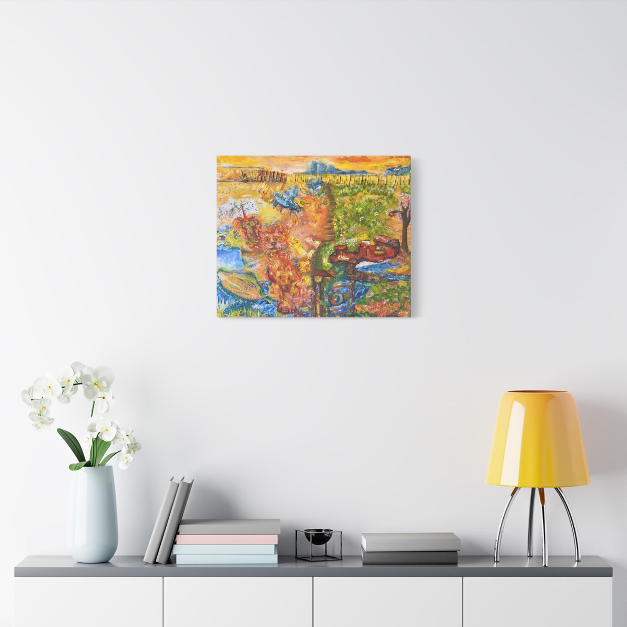 "Lucid's Garden" Print on Canvas 1.25in. (10x8, 20x16, 24x20, 30x24)