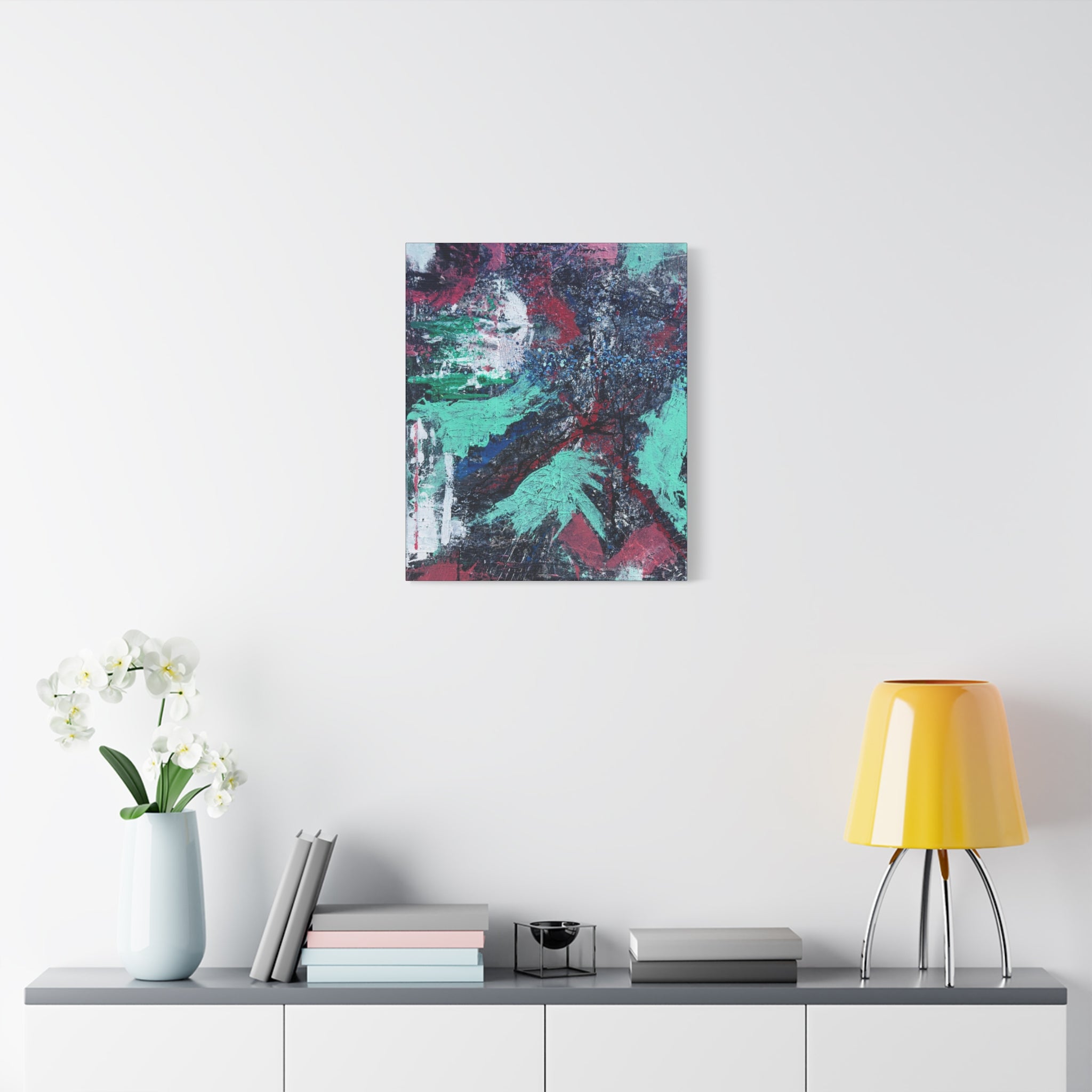 "Ojo-san Leaving" Print on 1.25in. Canvas (8x10, 16x20, 20x24, 24x30, 30x40)