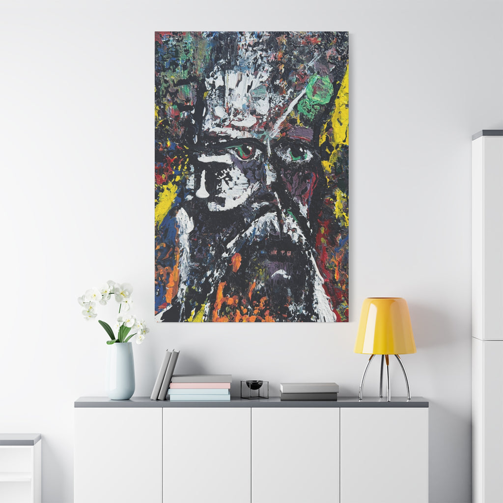 "King & Queen" Print on 1.25in. Canvas (12x18, 16x24, 20x30, 24x36)