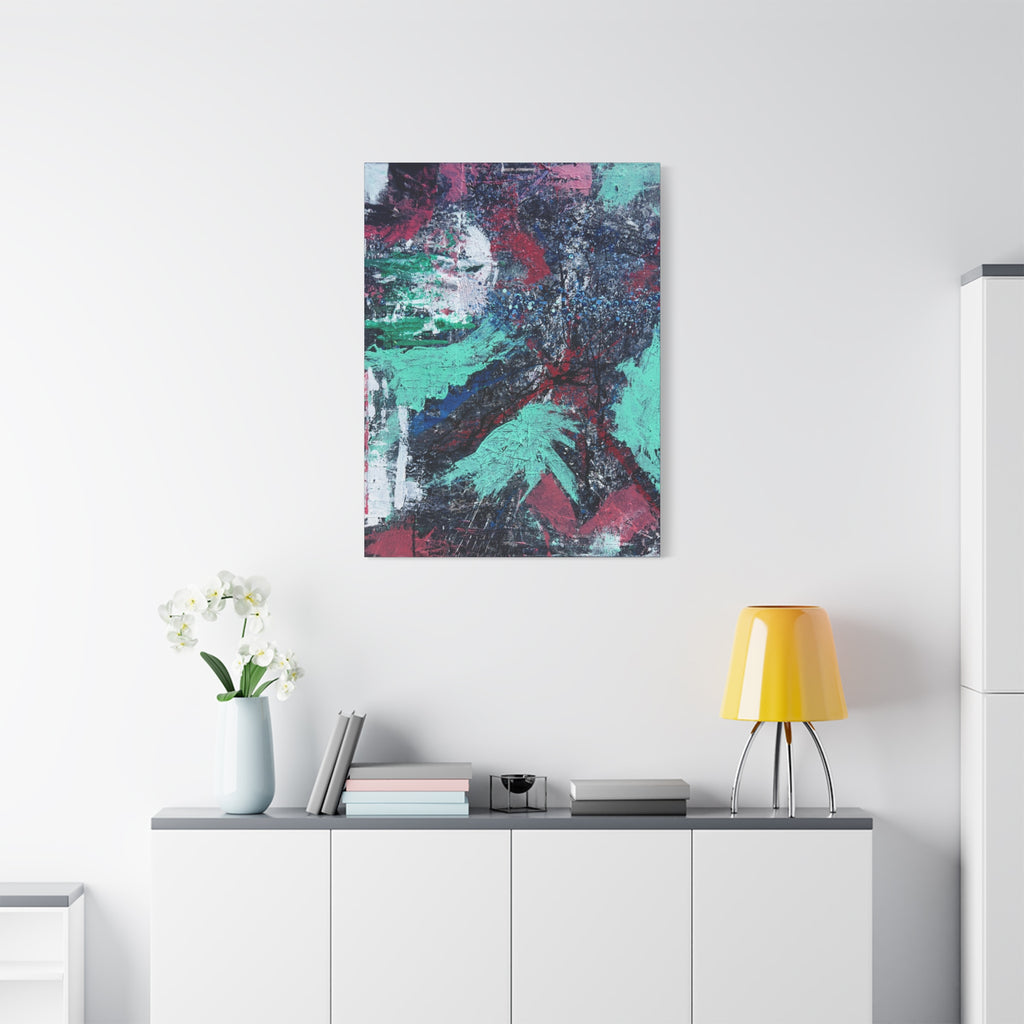 "Ojo-san Leaving" Print on 1.25in. Canvas (8x10, 16x20, 20x24, 24x30, 30x40)