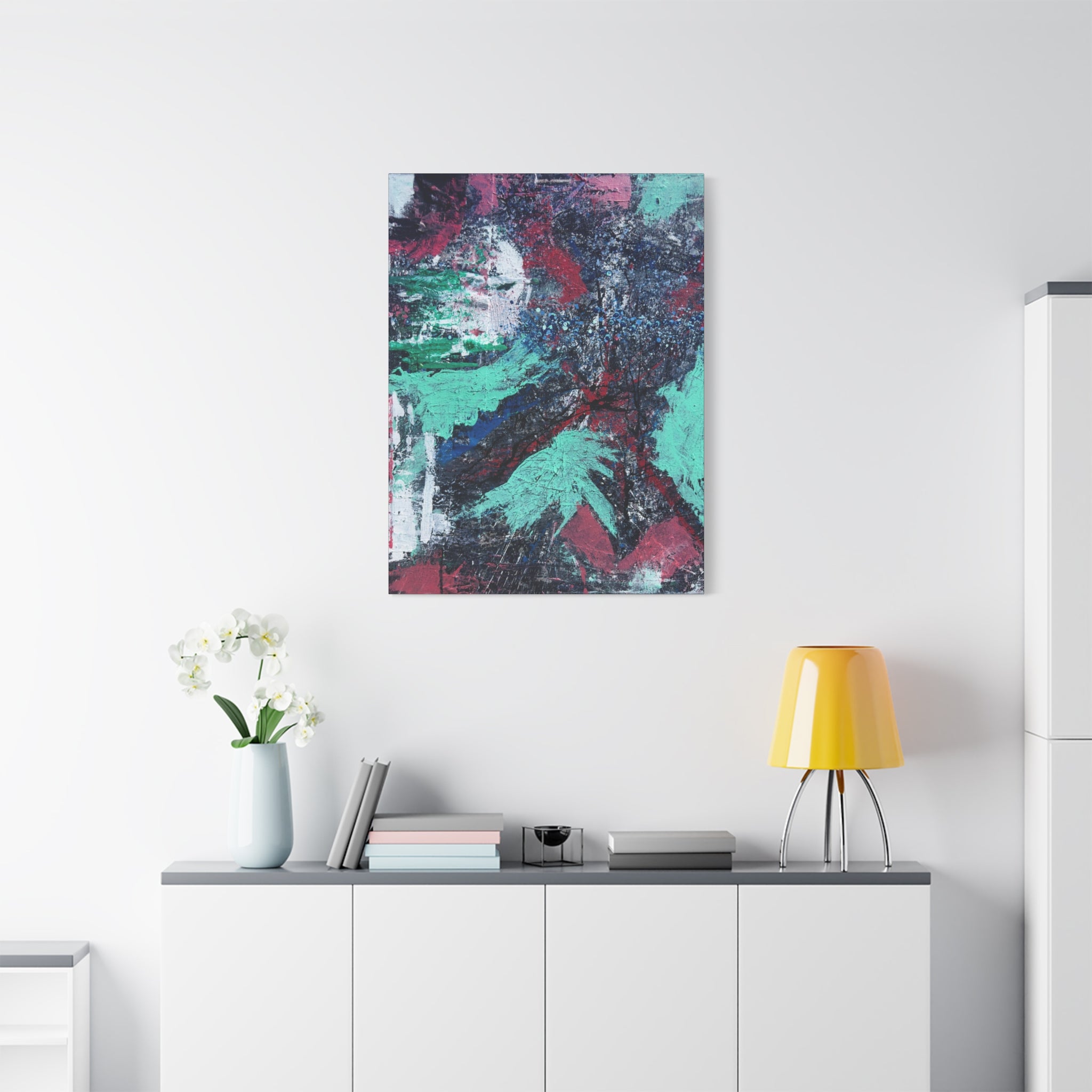 "Ojo-san Leaving" Print on 1.25in. Canvas (8x10, 16x20, 20x24, 24x30, 30x40)