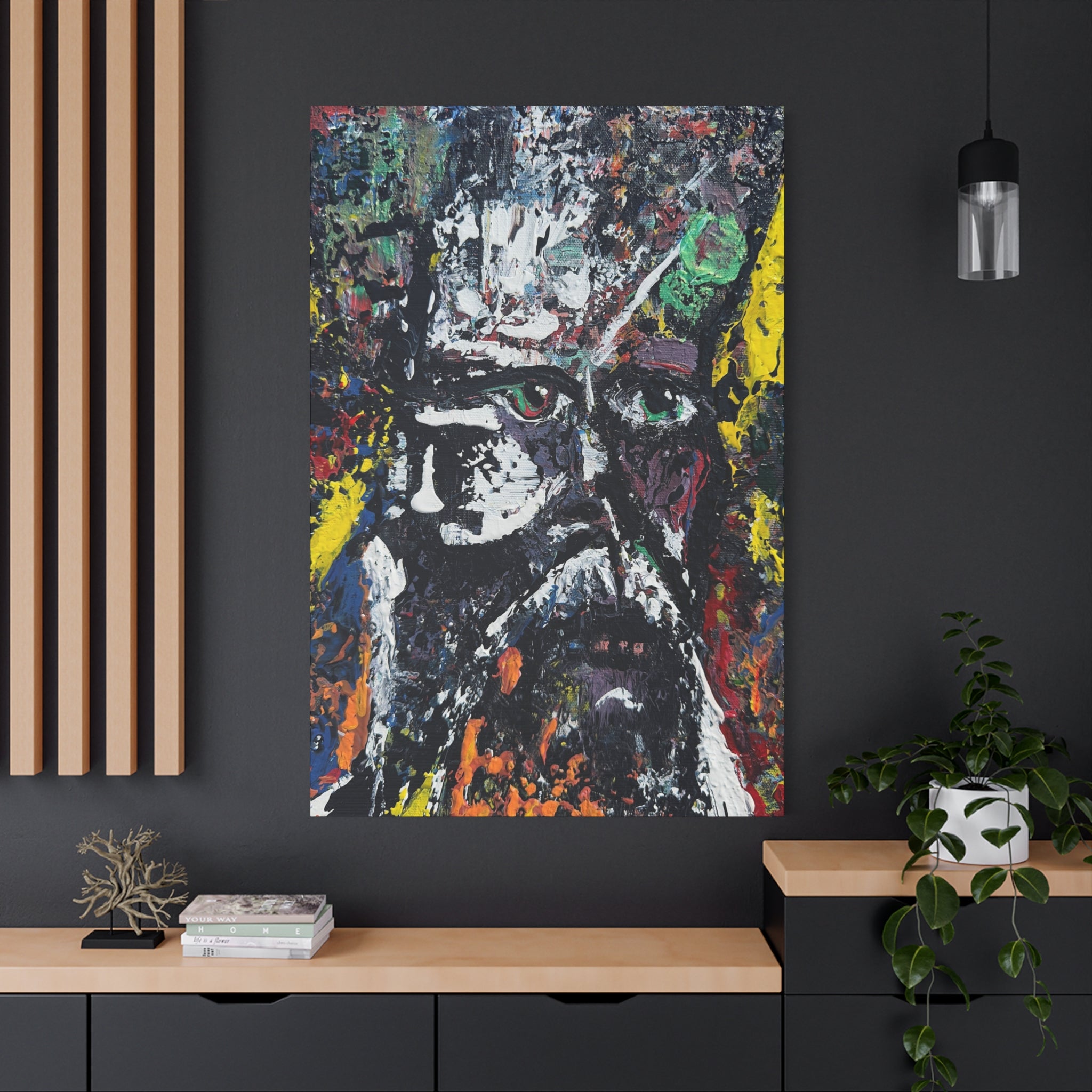 "King & Queen" Print on 1.25in. Canvas (12x18, 16x24, 20x30, 24x36)