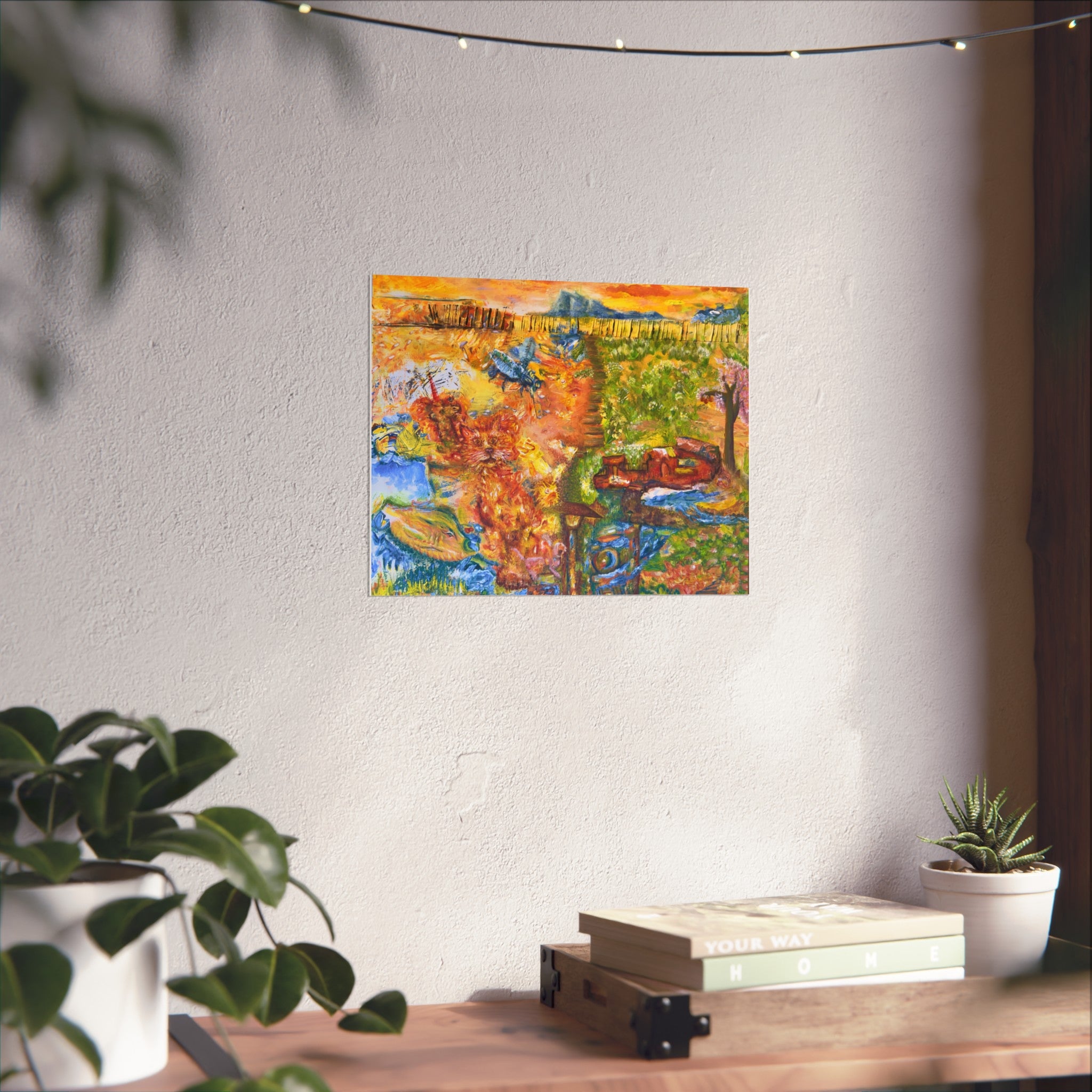 "Lucid's Garden" Print (10x8, 14x11, 20x16, 32x24)